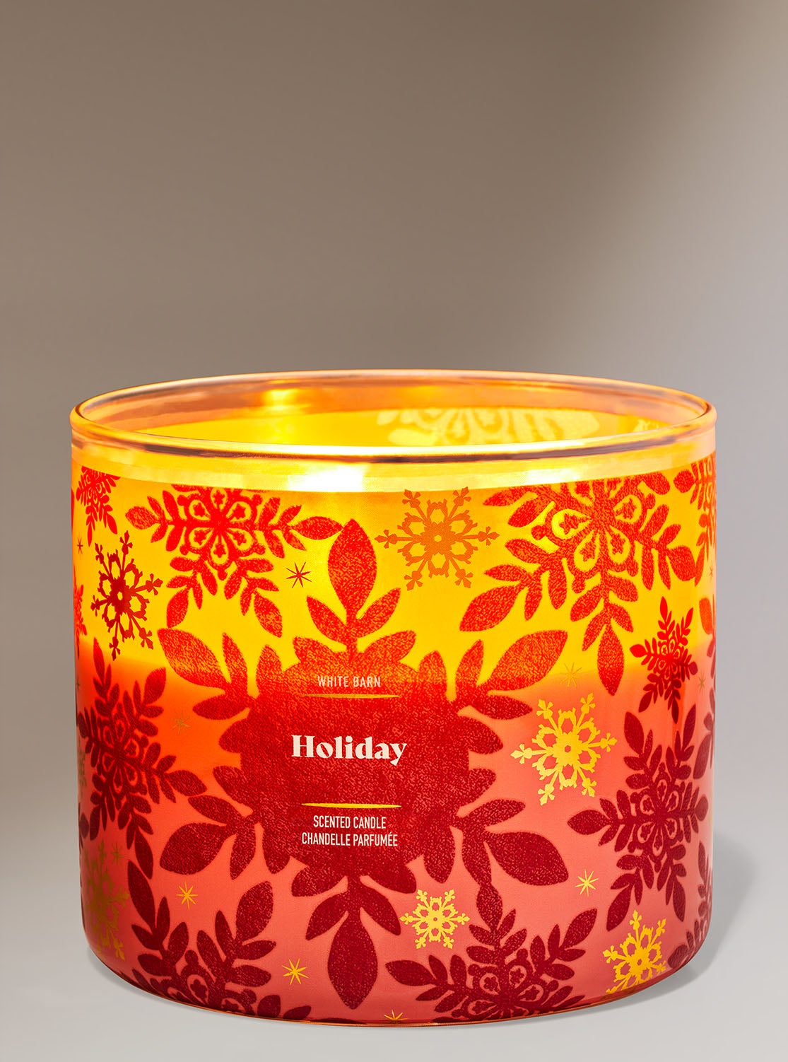 Holiday 3Wick Candle Bath and Body Works