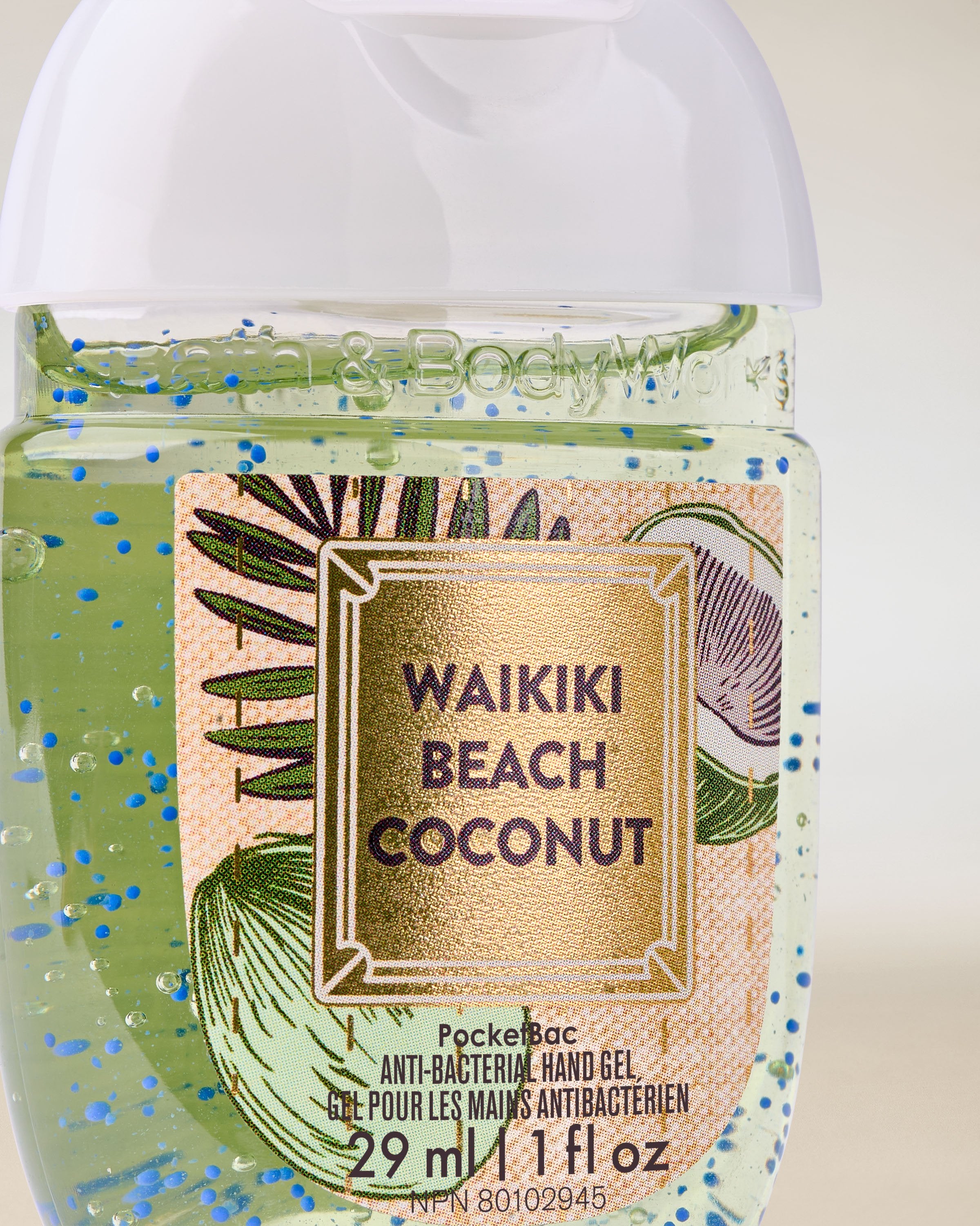 Waikiki Beach Coconut PocketBac Hand Sanitizer