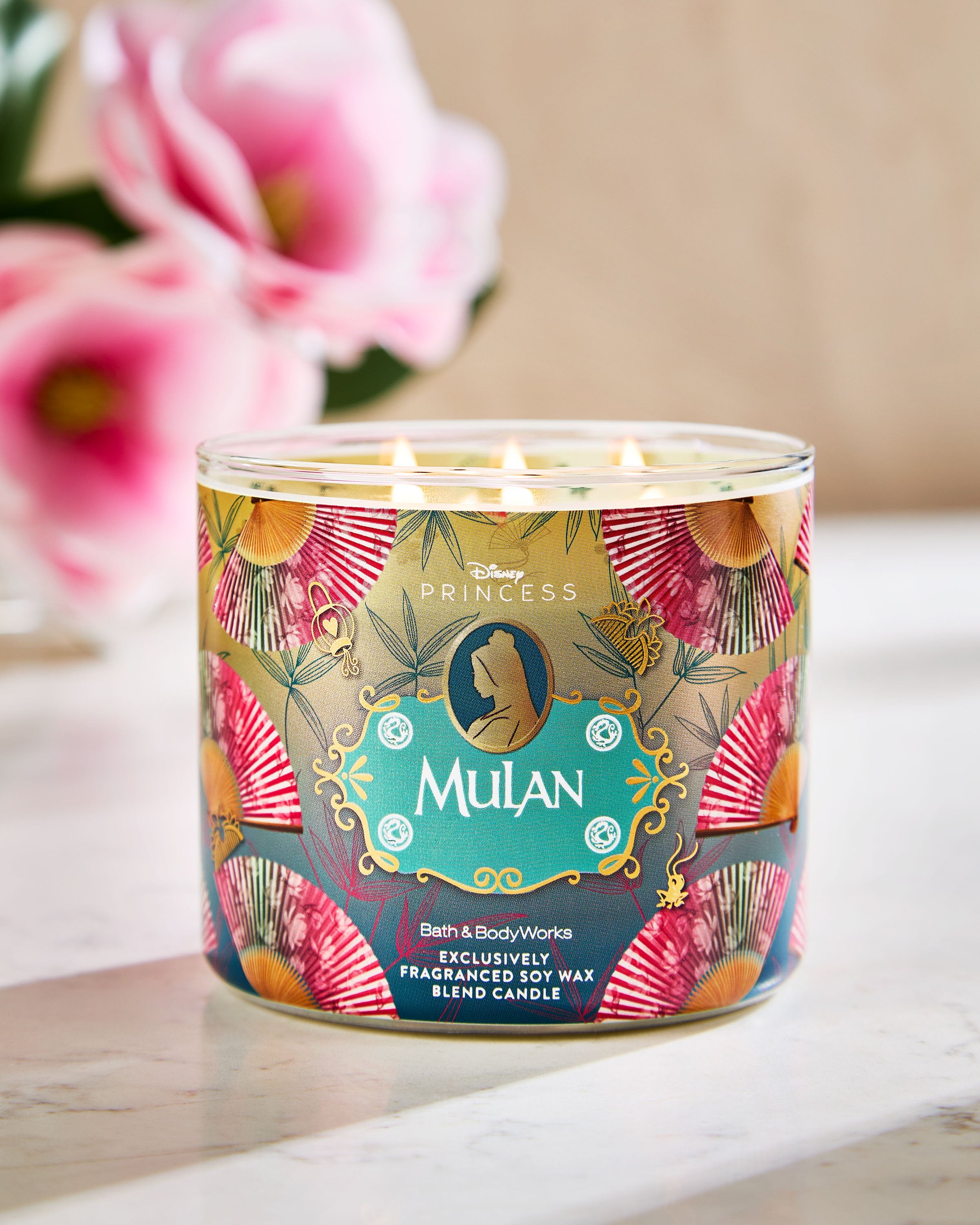 Mulan 3-Wick Candle