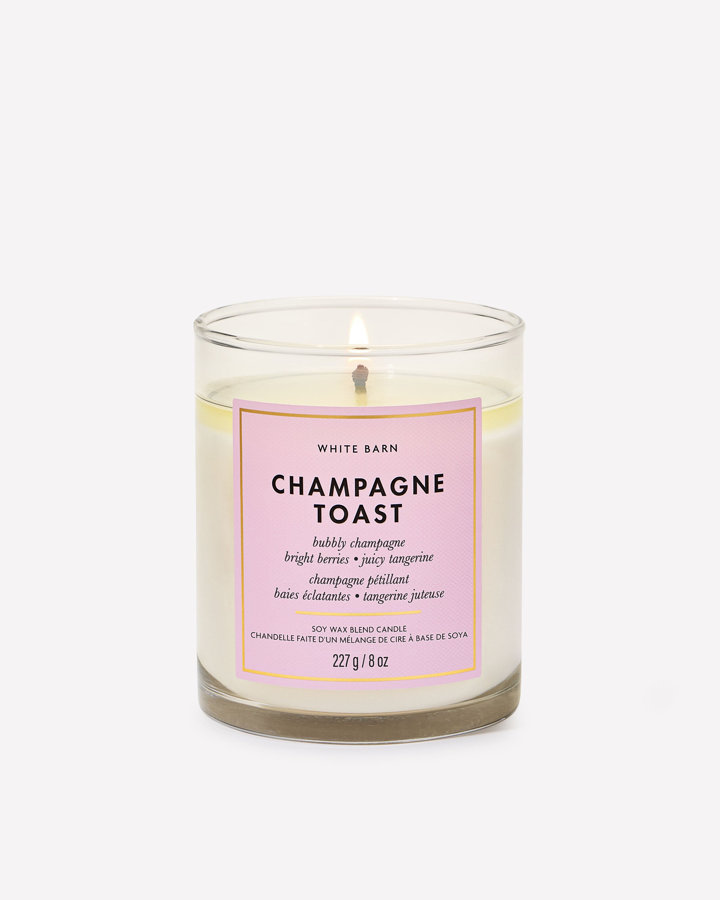Champagne Toast Single Wick Candle