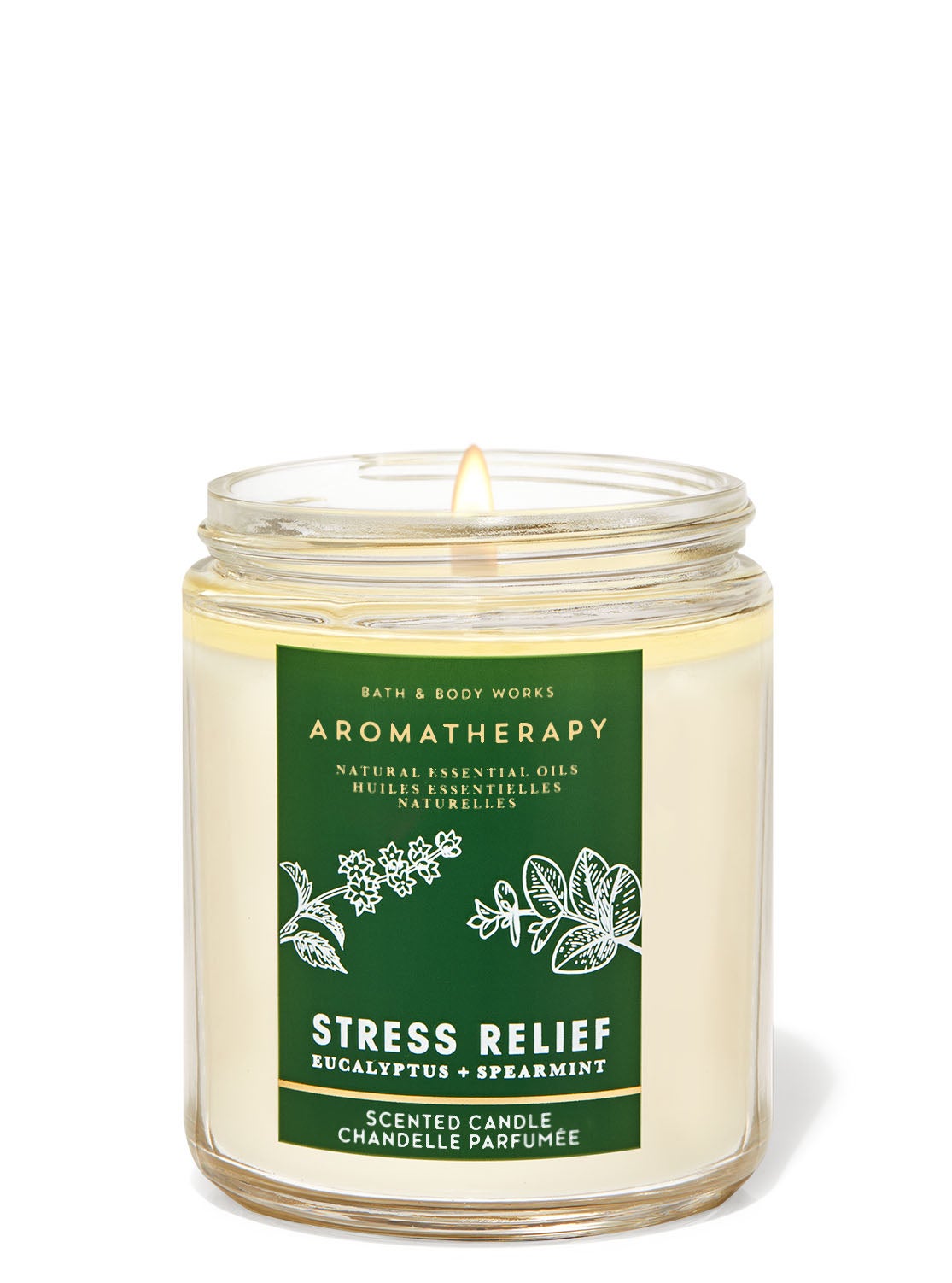 Eucalyptus Spearmint Single Wick Candle Bath and Body Works