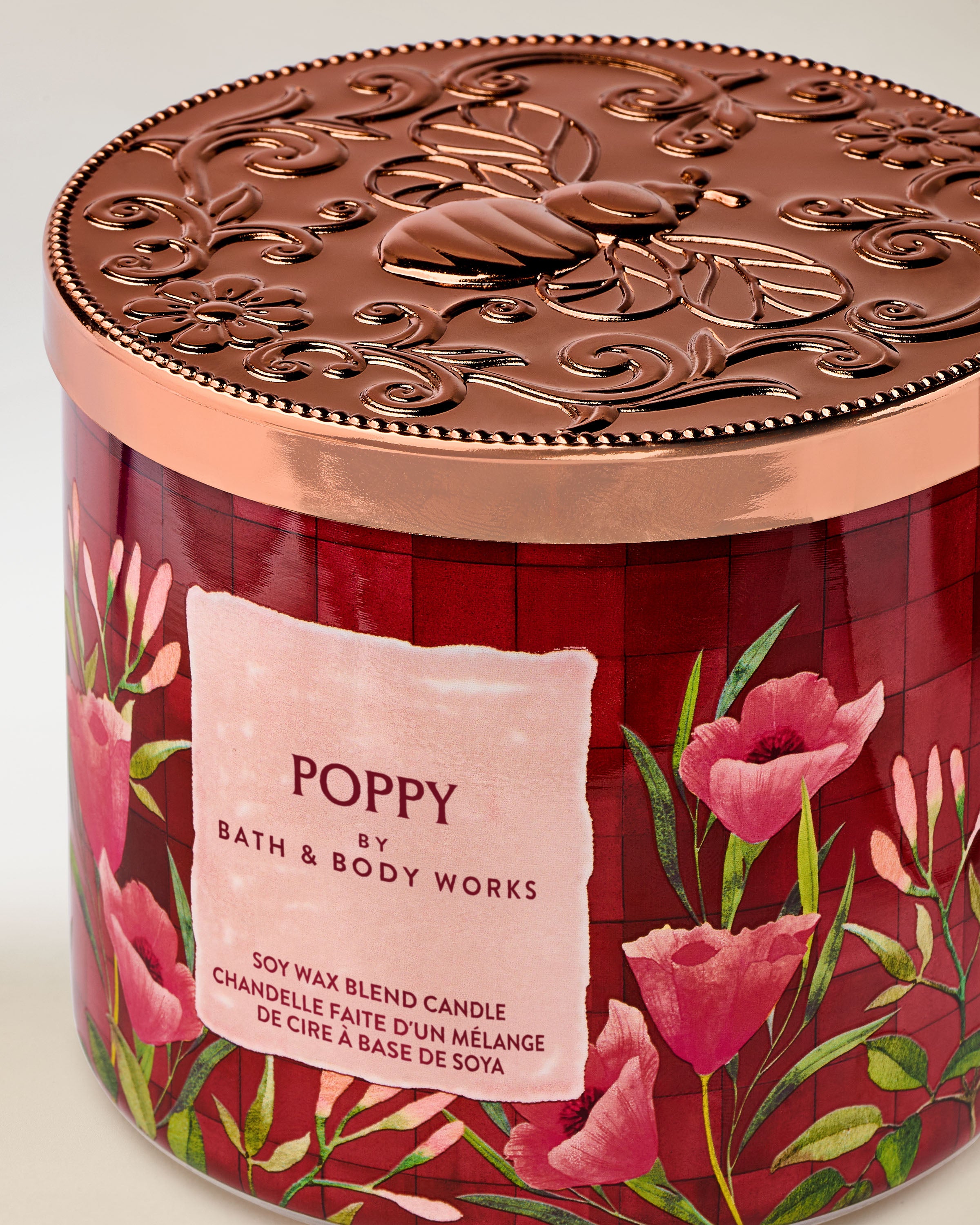 Poppy 3-Wick Candle | Bath & Body Works