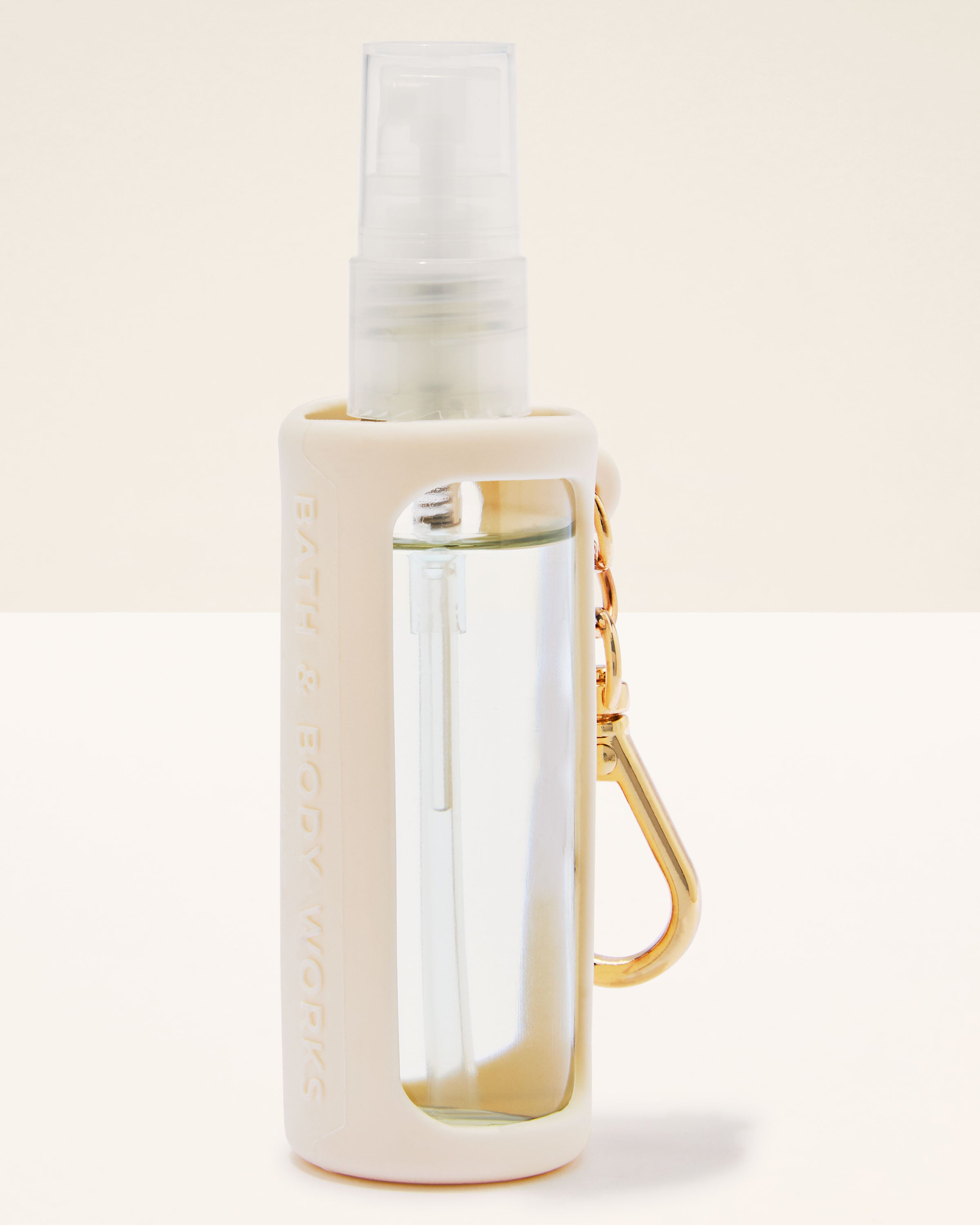 Cream Hand Sanitizer Spray Holder
