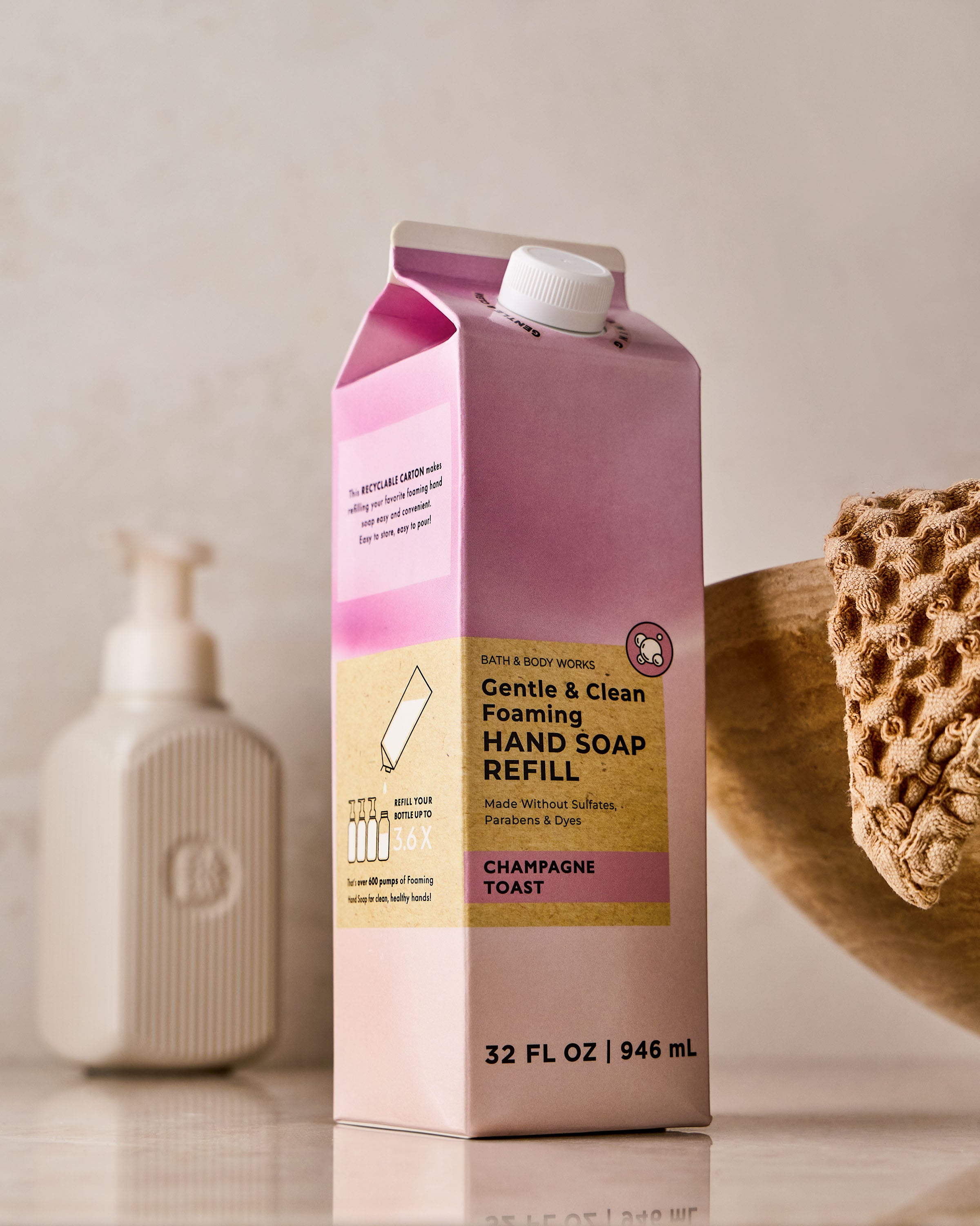 Champagne Toast Gentle & Clean Foaming Hand Soap Refill