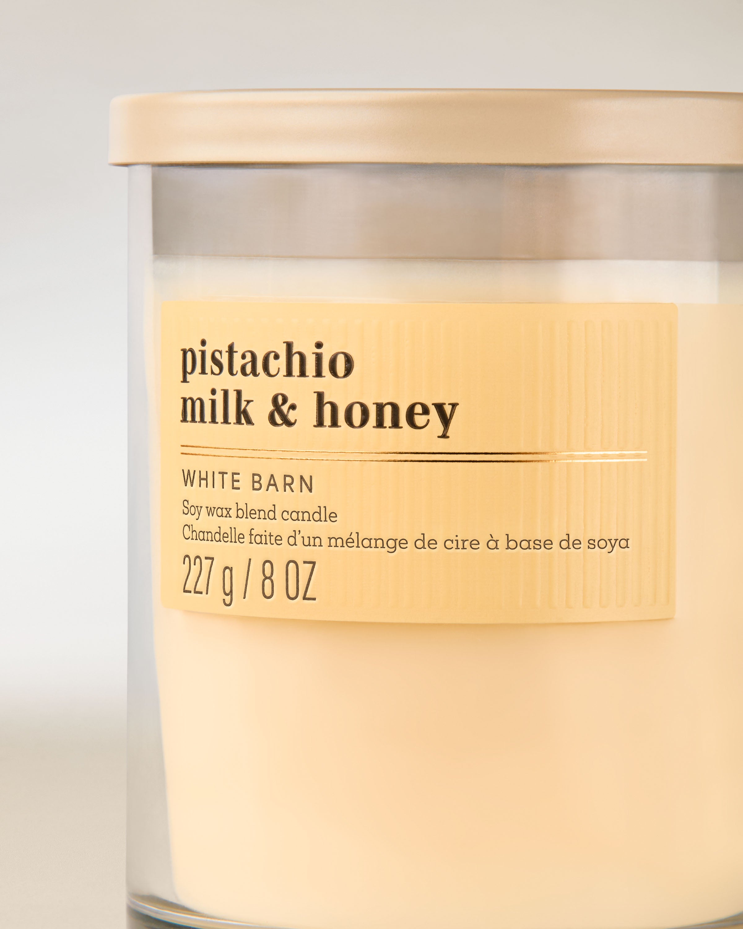 Pistachio Milk & Honey Single Wick Candle