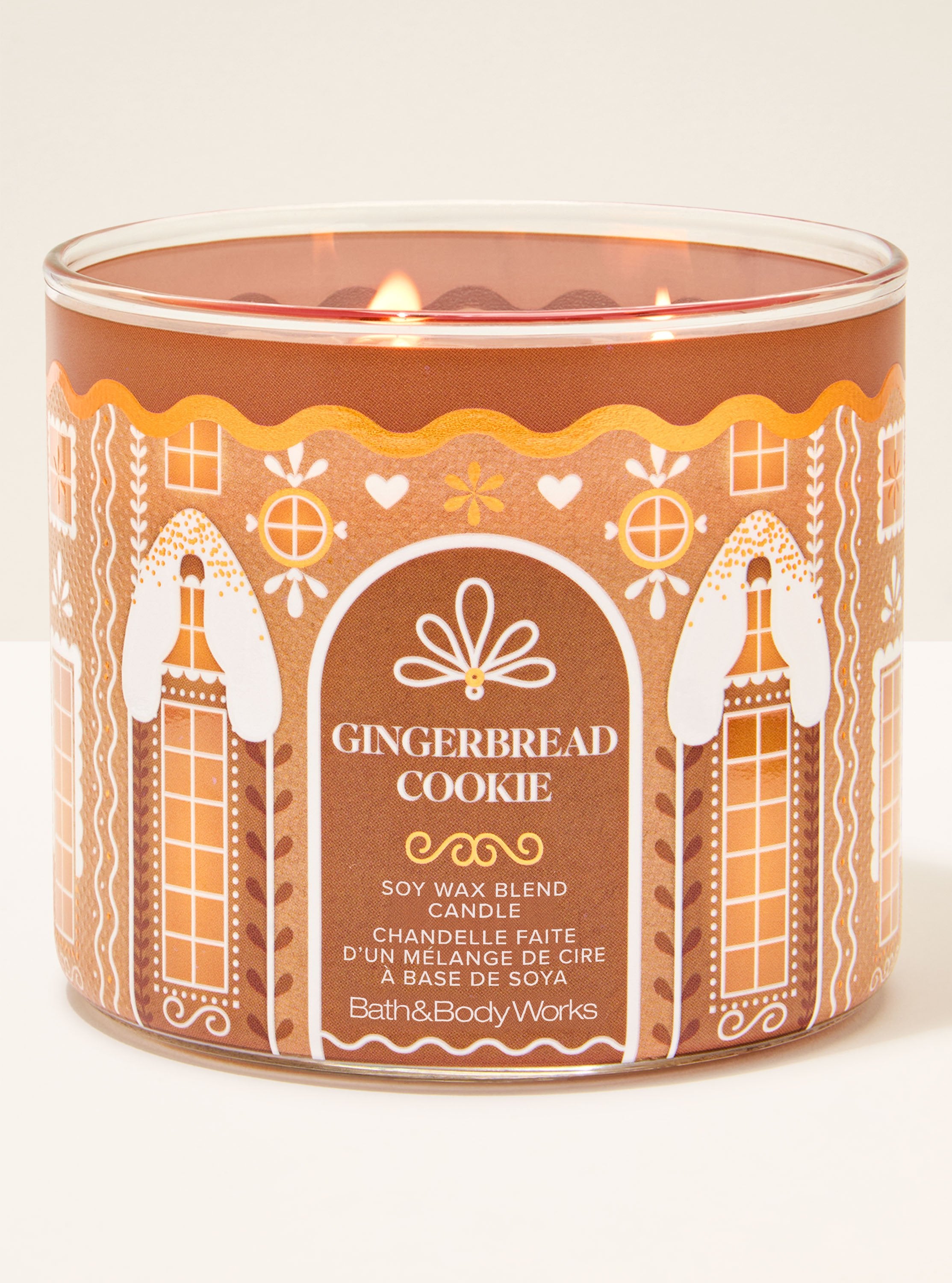 Gingerbread Cookie 3-Wick Candle