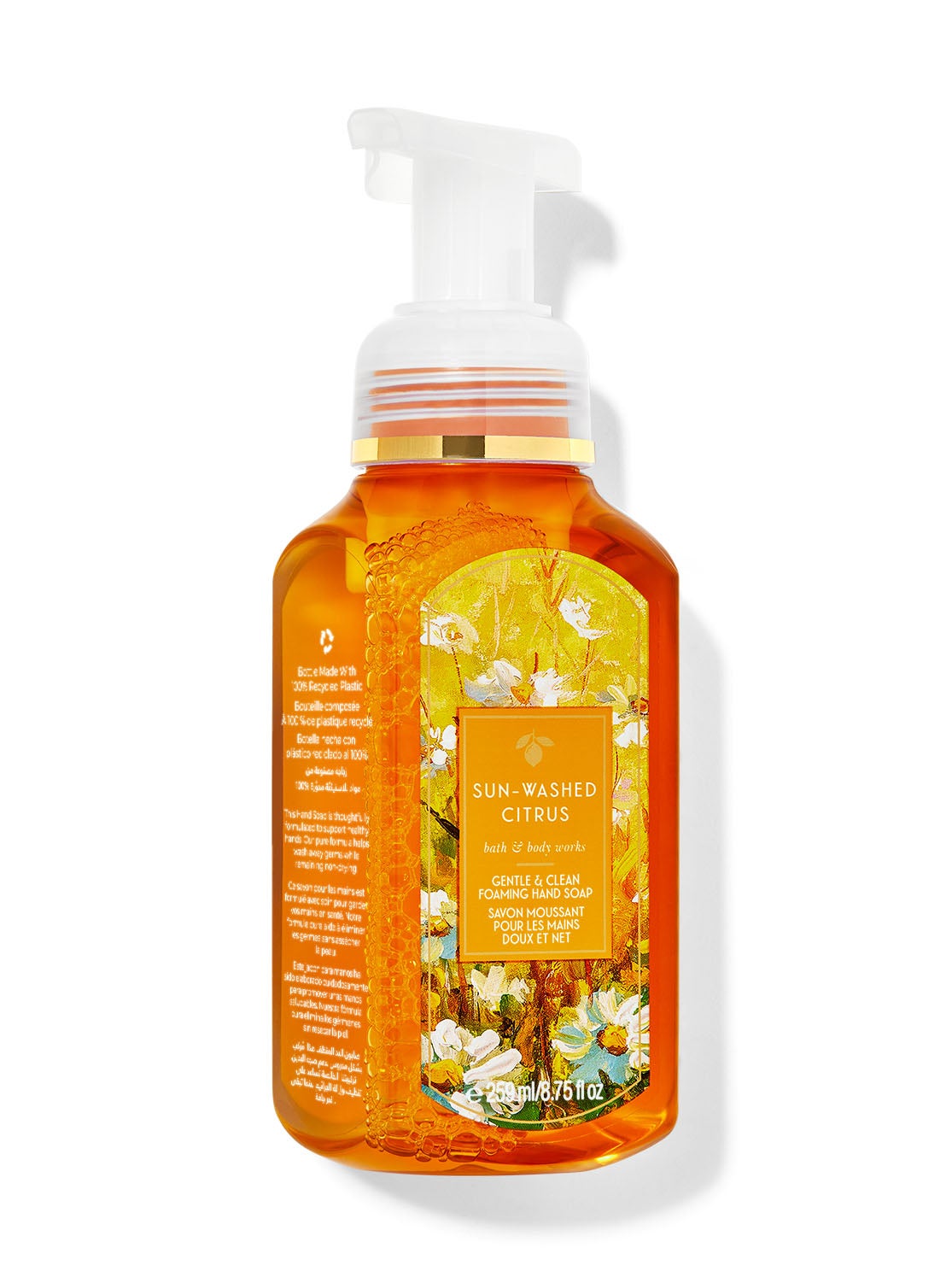 Sun-Washed Citrus Gentle u0026 Clean Foaming Hand Soap | Bath and Body Works