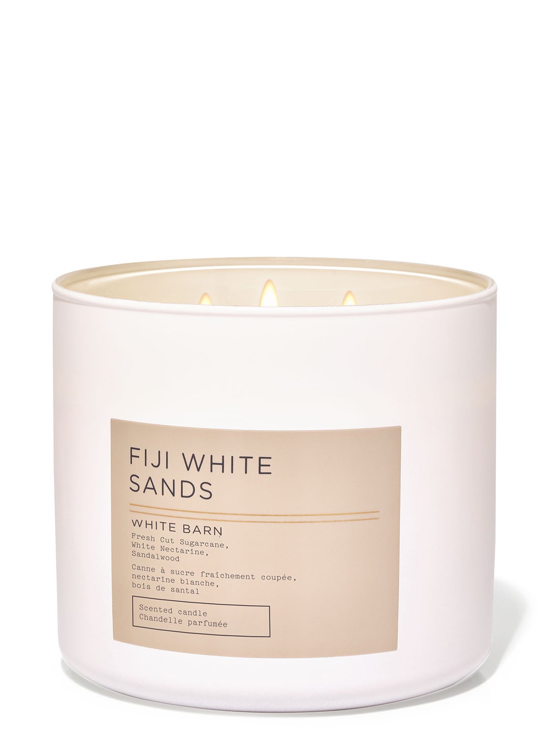 Fiji White Sands 3Wick Candle Bath and Body Works