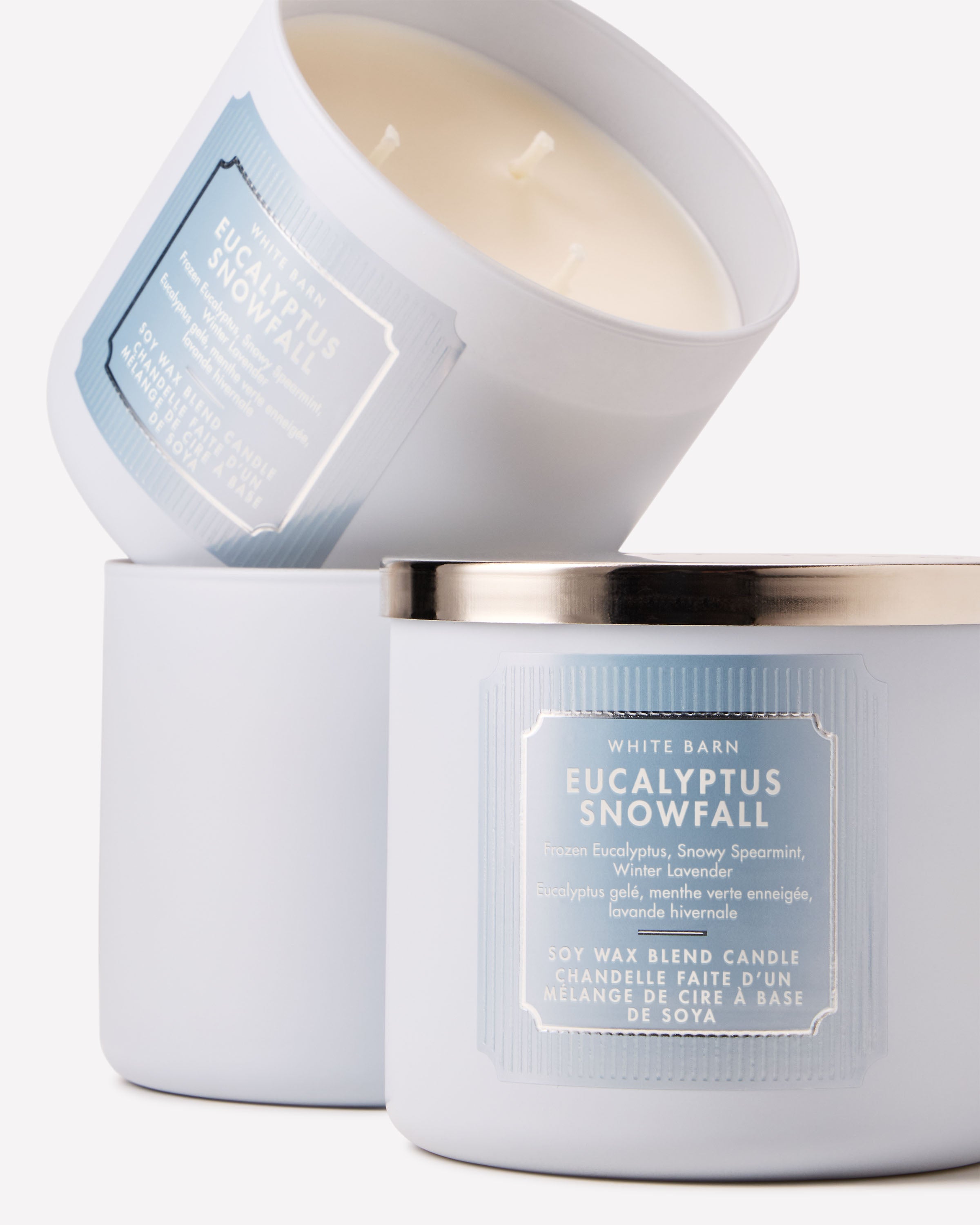 Eucalyptus Snowfall 3-Wick Candle