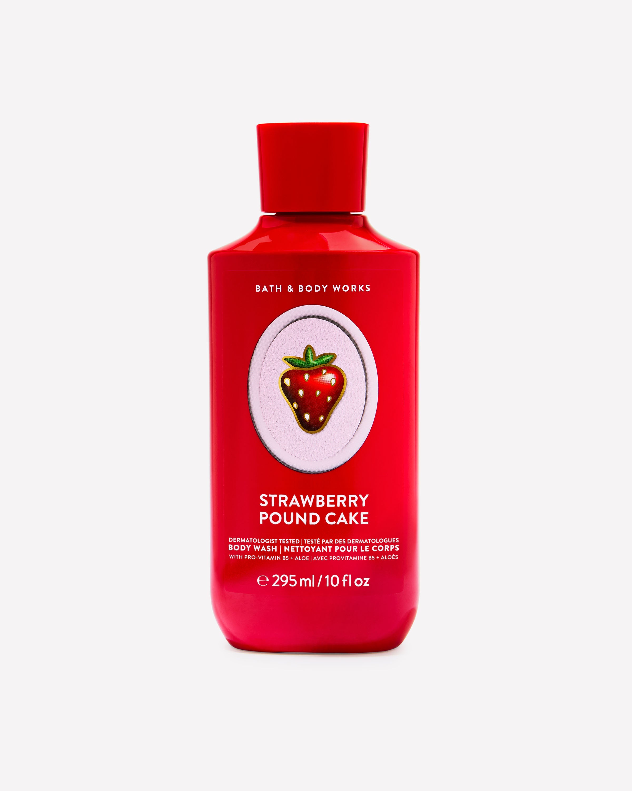 Nettoyant pour le corps Strawberry Pound Cake