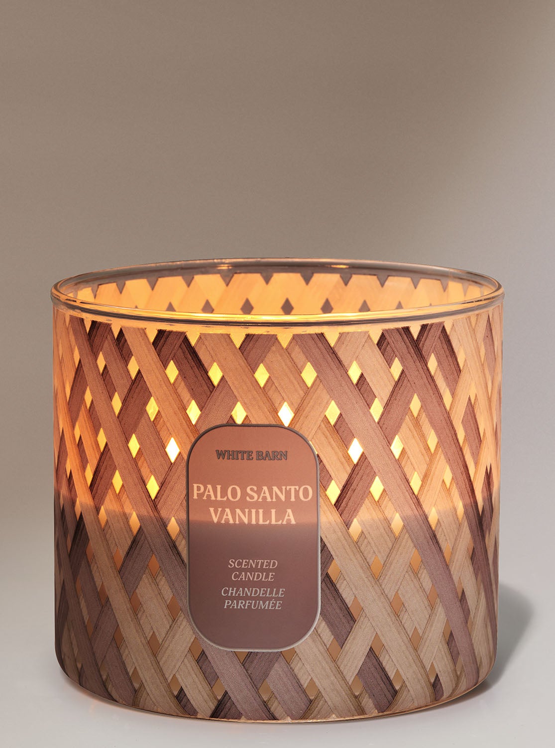 Palo Santo Vanilla 3Wick Candle Bath and Body Works