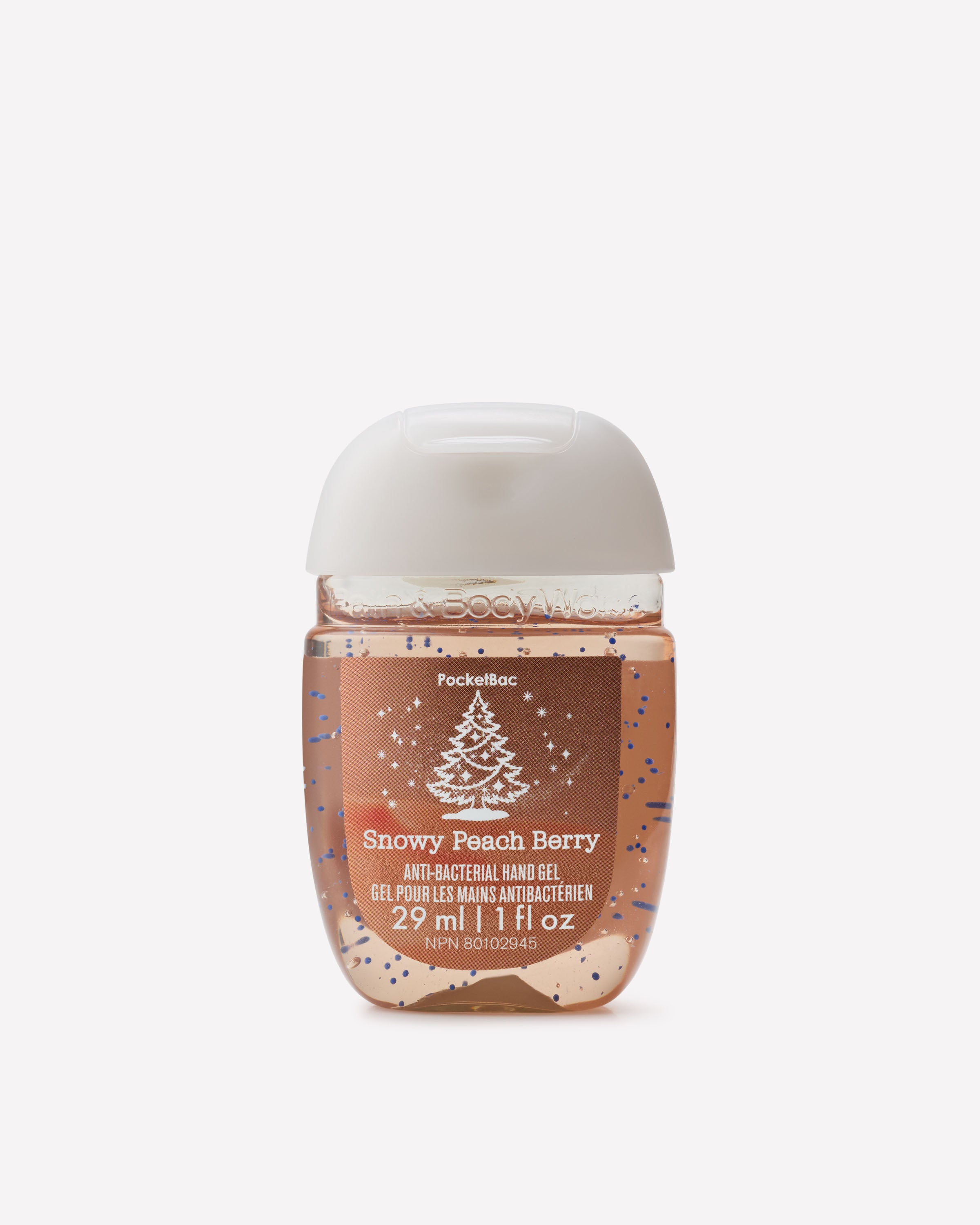 Snowy Peach Berry PocketBac Hand Sanitizer