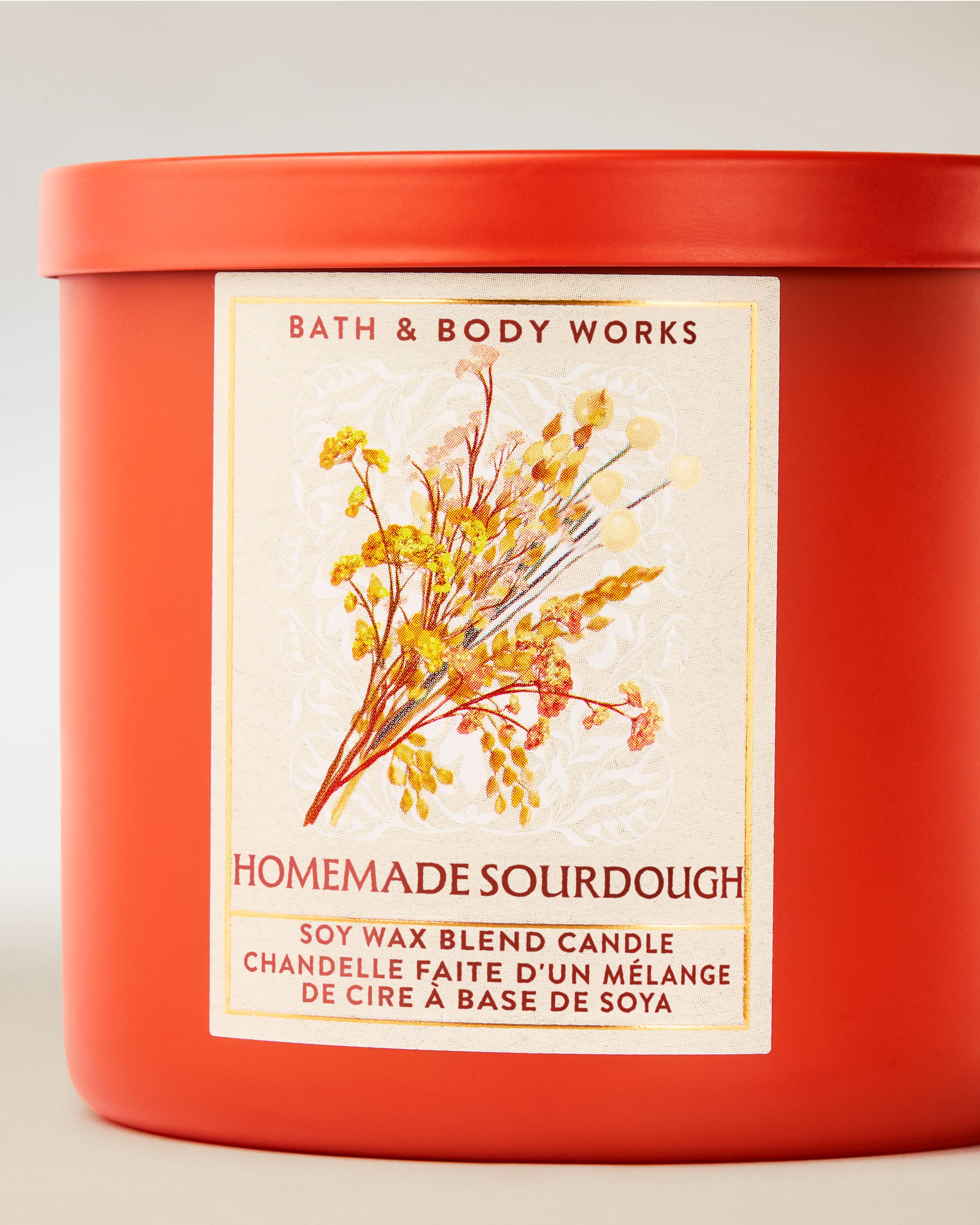 Homemade Sourdough 3-Wick Candle