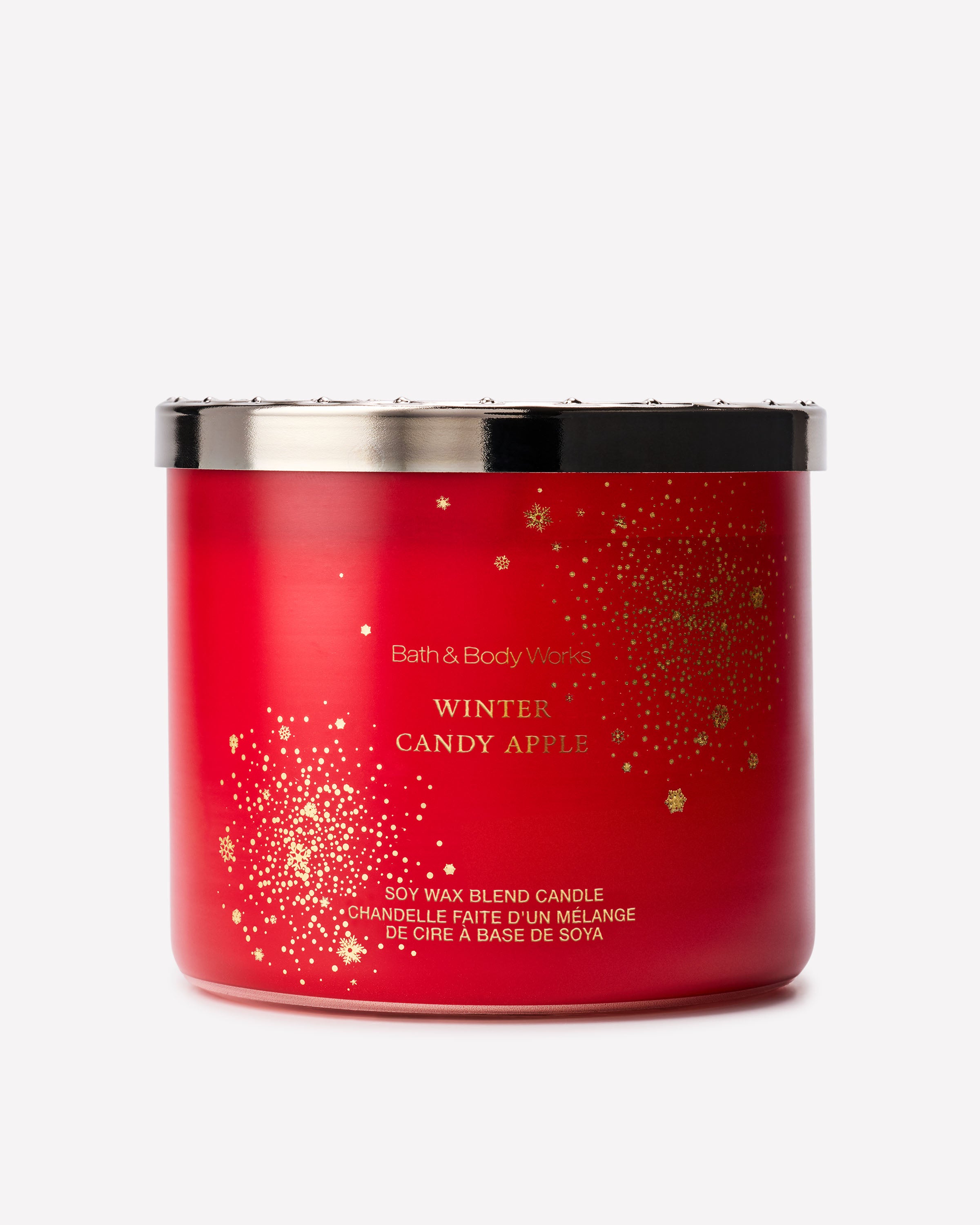 Winter Candy Apple 3-Wick Candle
