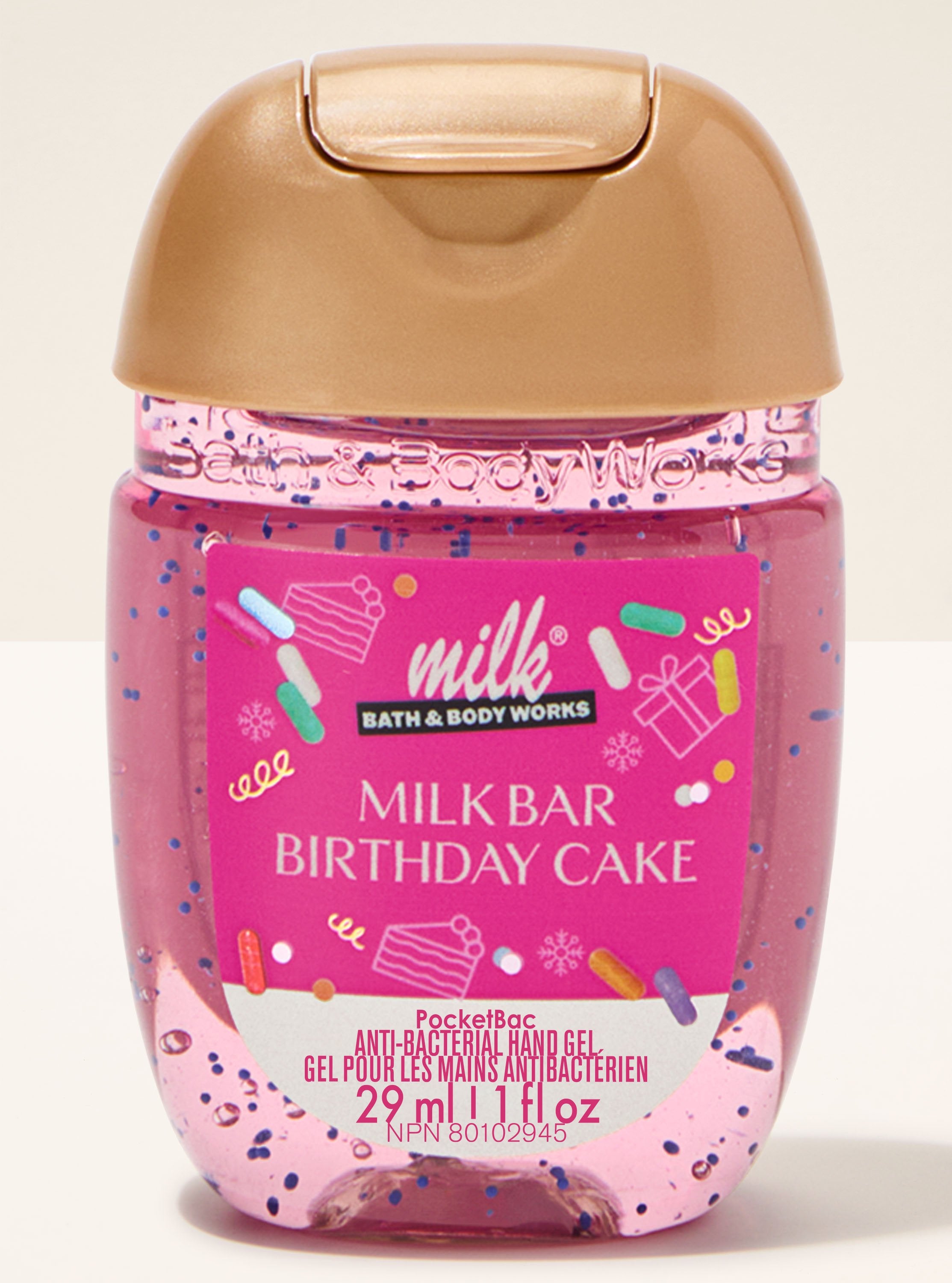 Milk Bar Birthday Cake PocketBac Hand Sanitizer