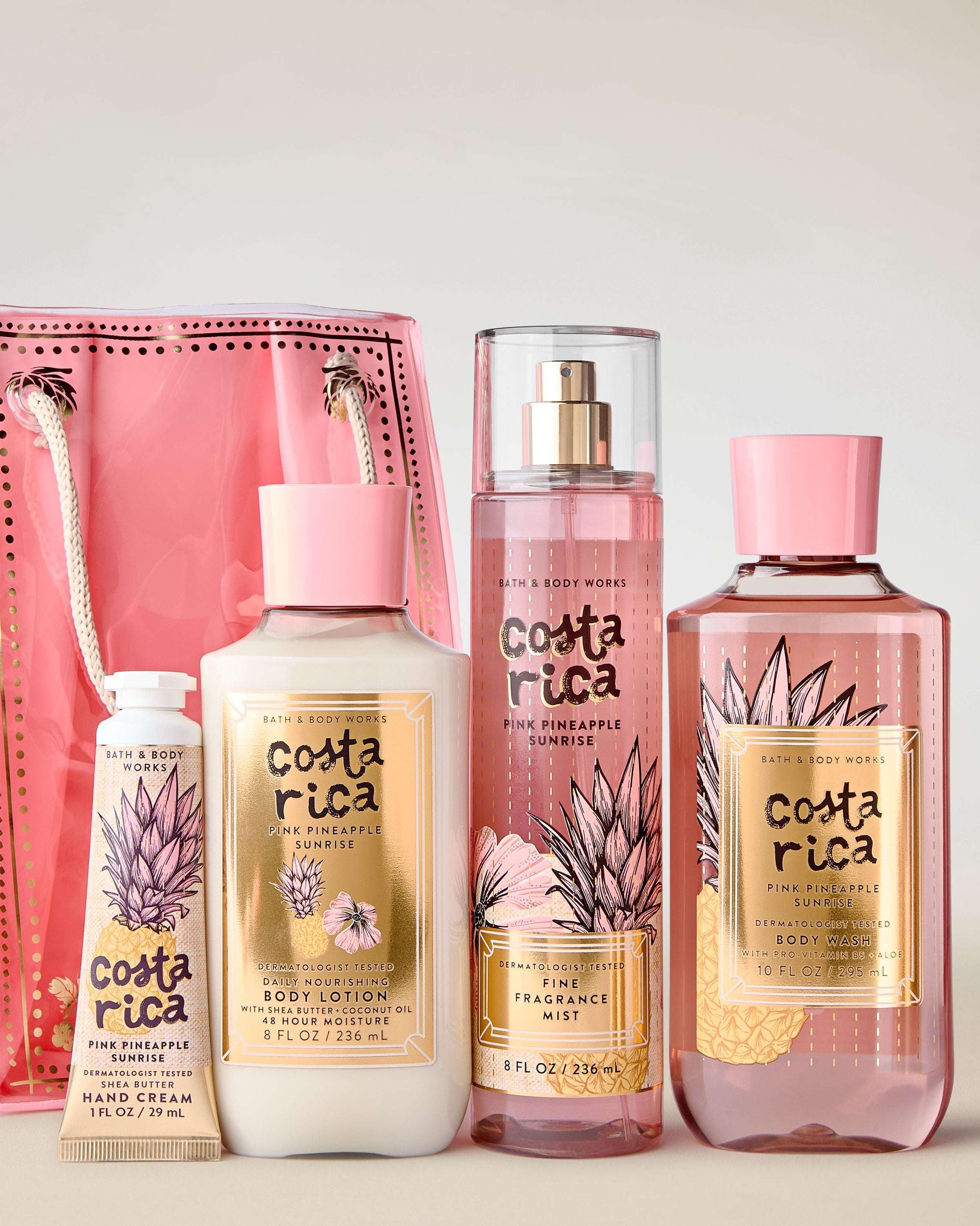 Bath & Body Works Pink Pineapple Sunrise Gift Set | Place Rosemère
