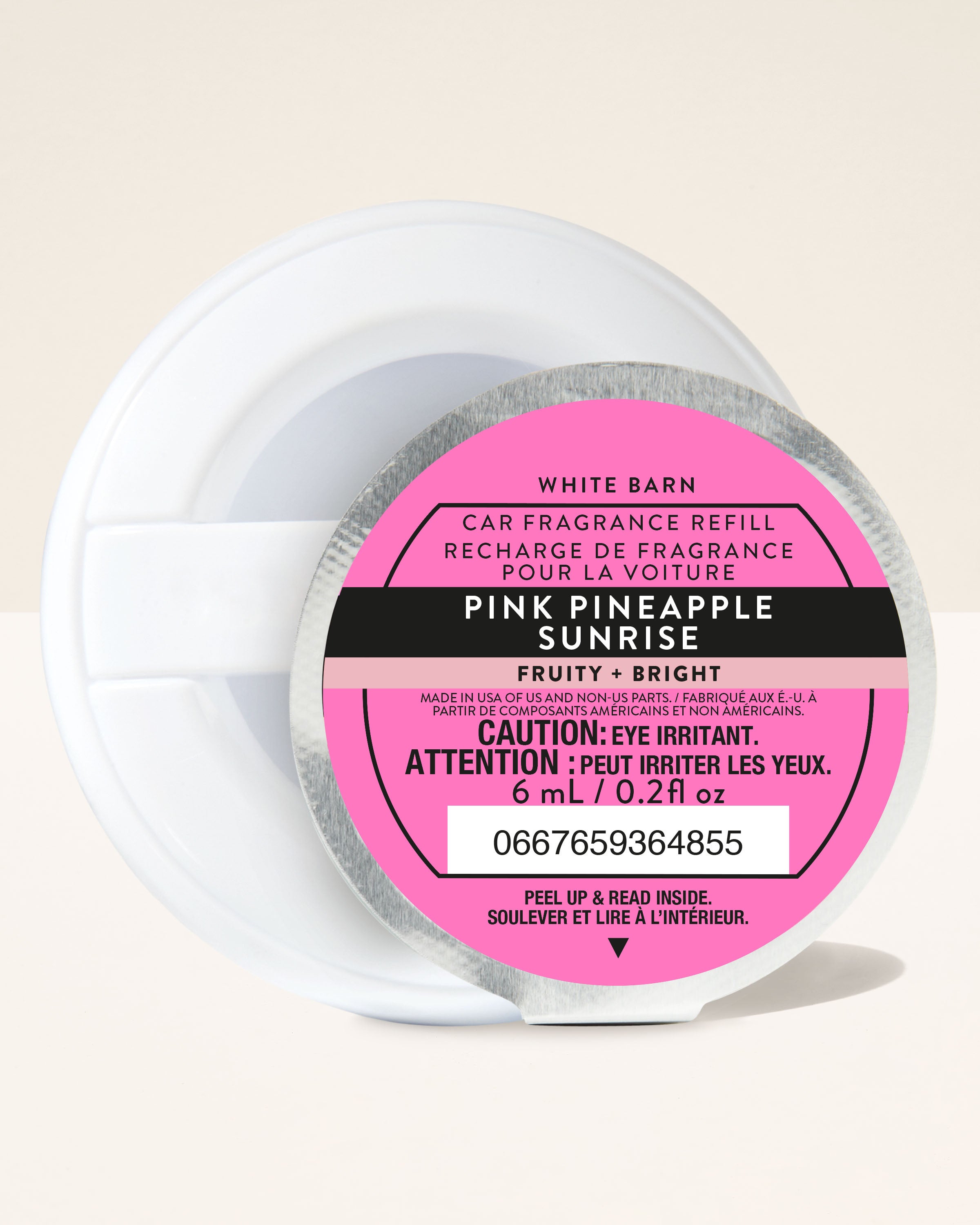 Pink Pineapple Sunrise Car Fragrance Refill