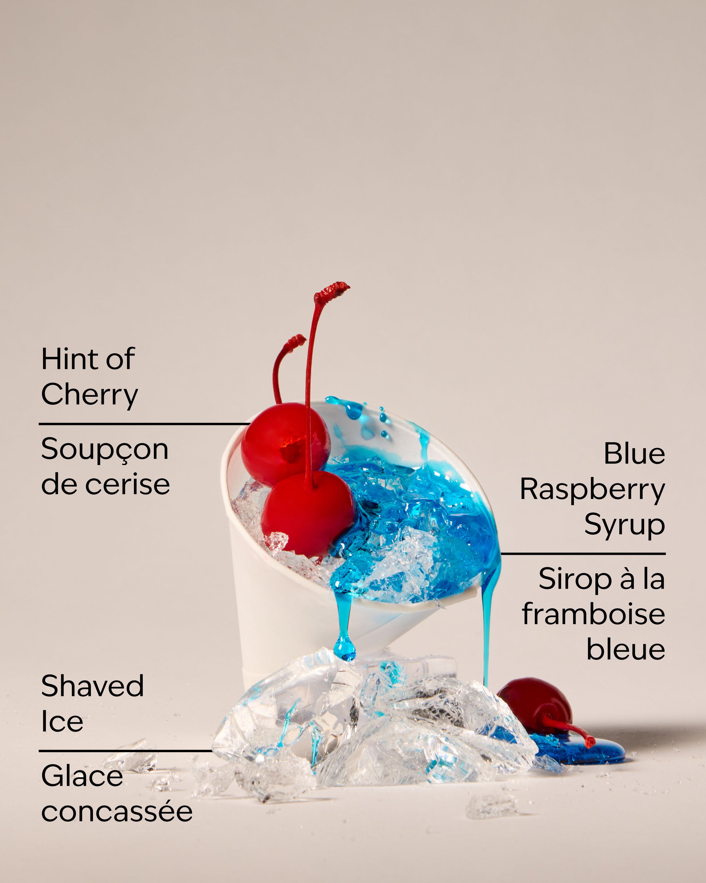 Blue Raspberry Snow Cone 3-Wick Candle