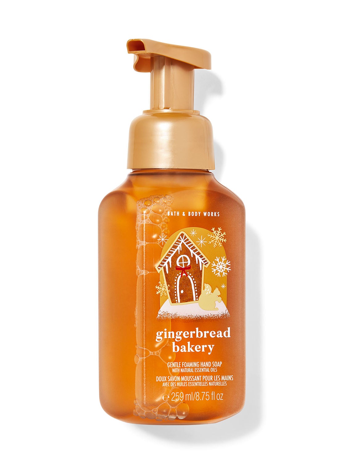 Gingerbread Bakery Gentle Foaming Hand Soap Bath and Body Works