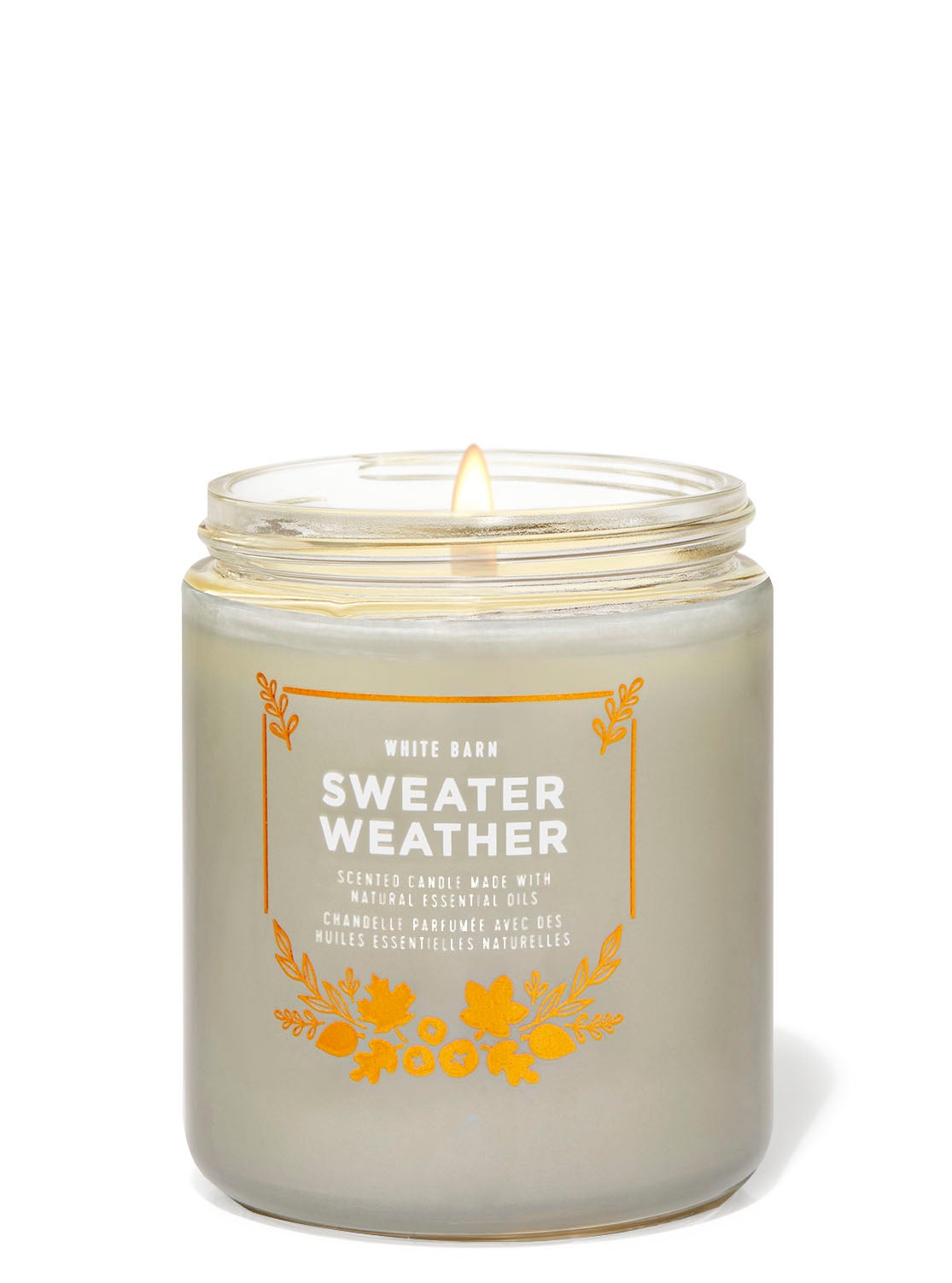 Sweater Weather Single Wick Candle Bath and Body Works