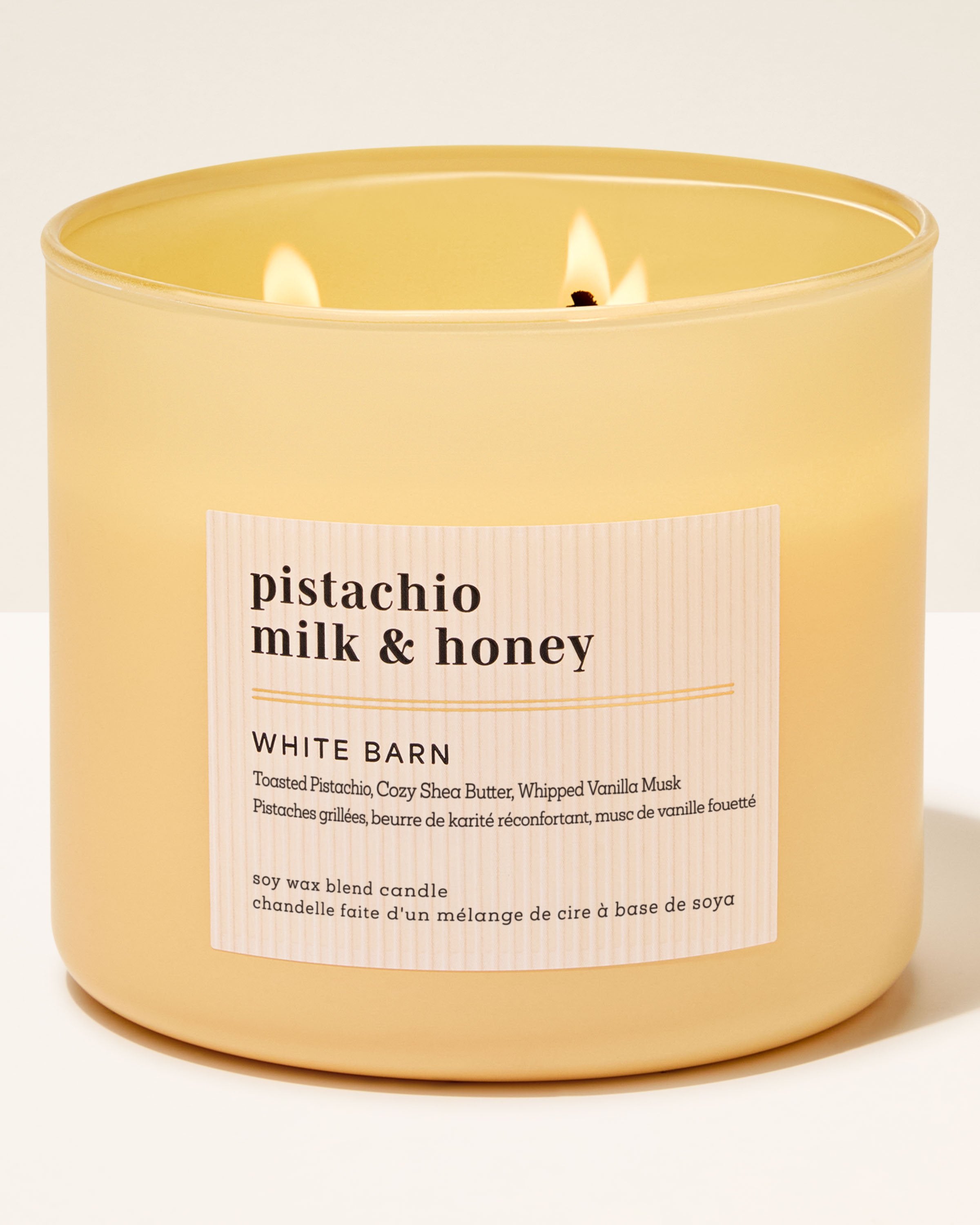 Pistachio Milk & Honey 3-Wick Candle