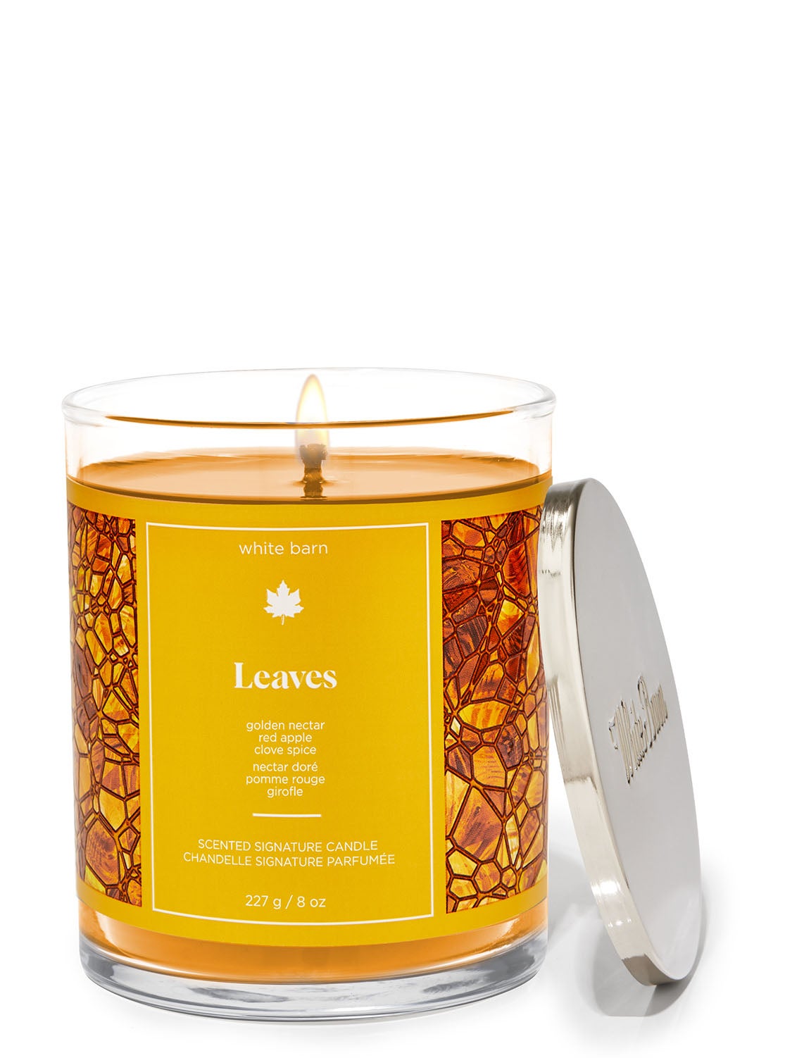 Leaves Signature Single Wick Candle Bath and Body Works