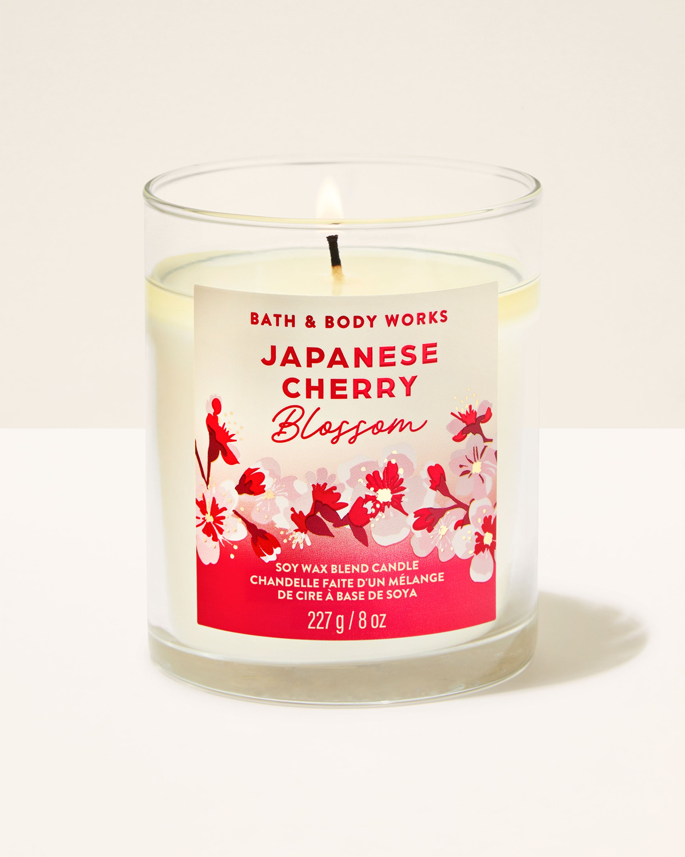 Japanese Cherry Blossom Single Wick Candle