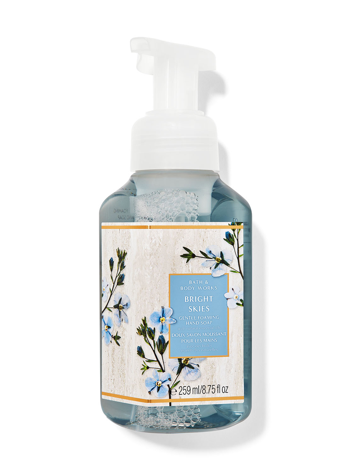 Bright Skies Gentle Foaming Hand Soap | Bath and Body Works