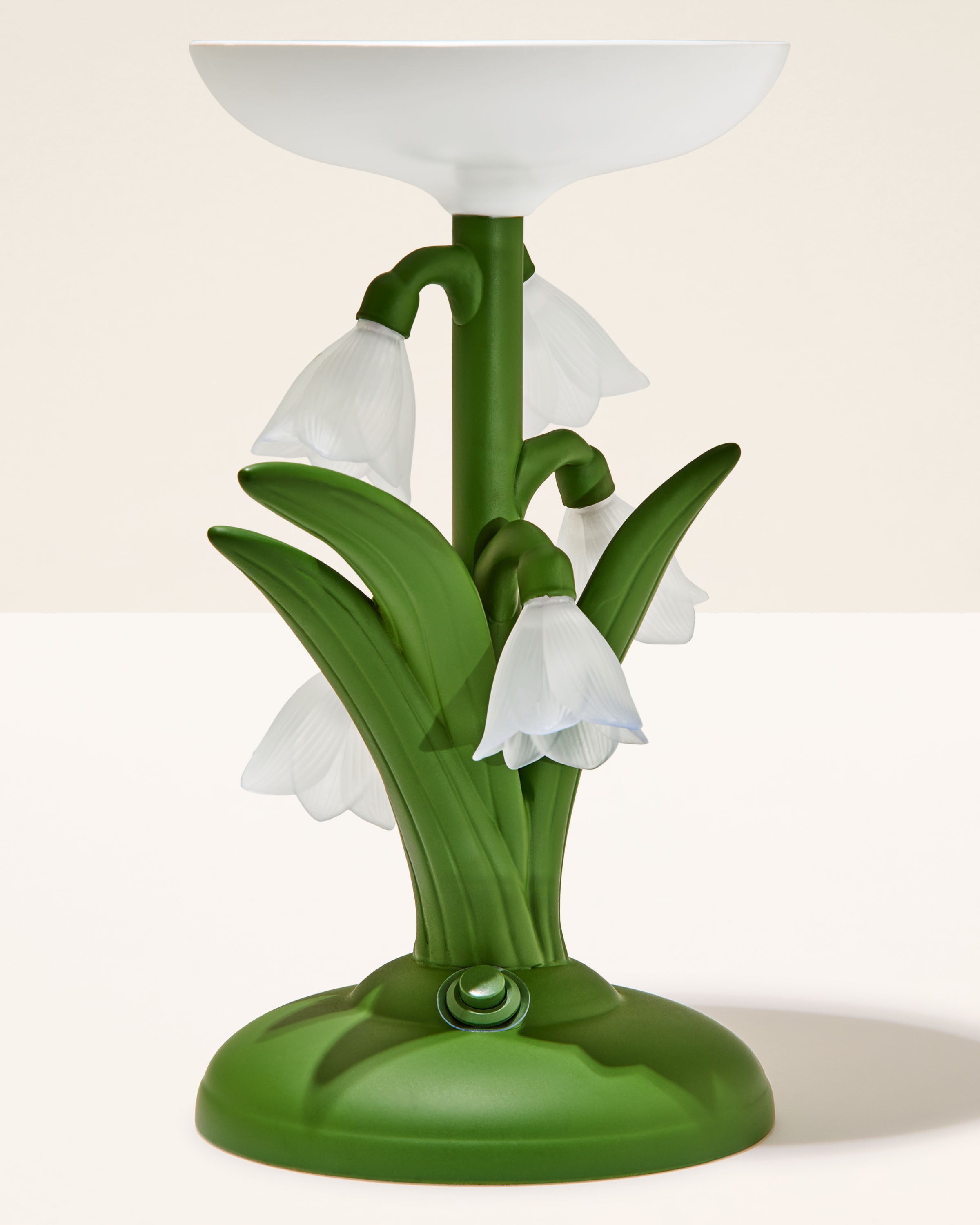 Snowdrop Dream Light-Up Pedestal Candle Holder