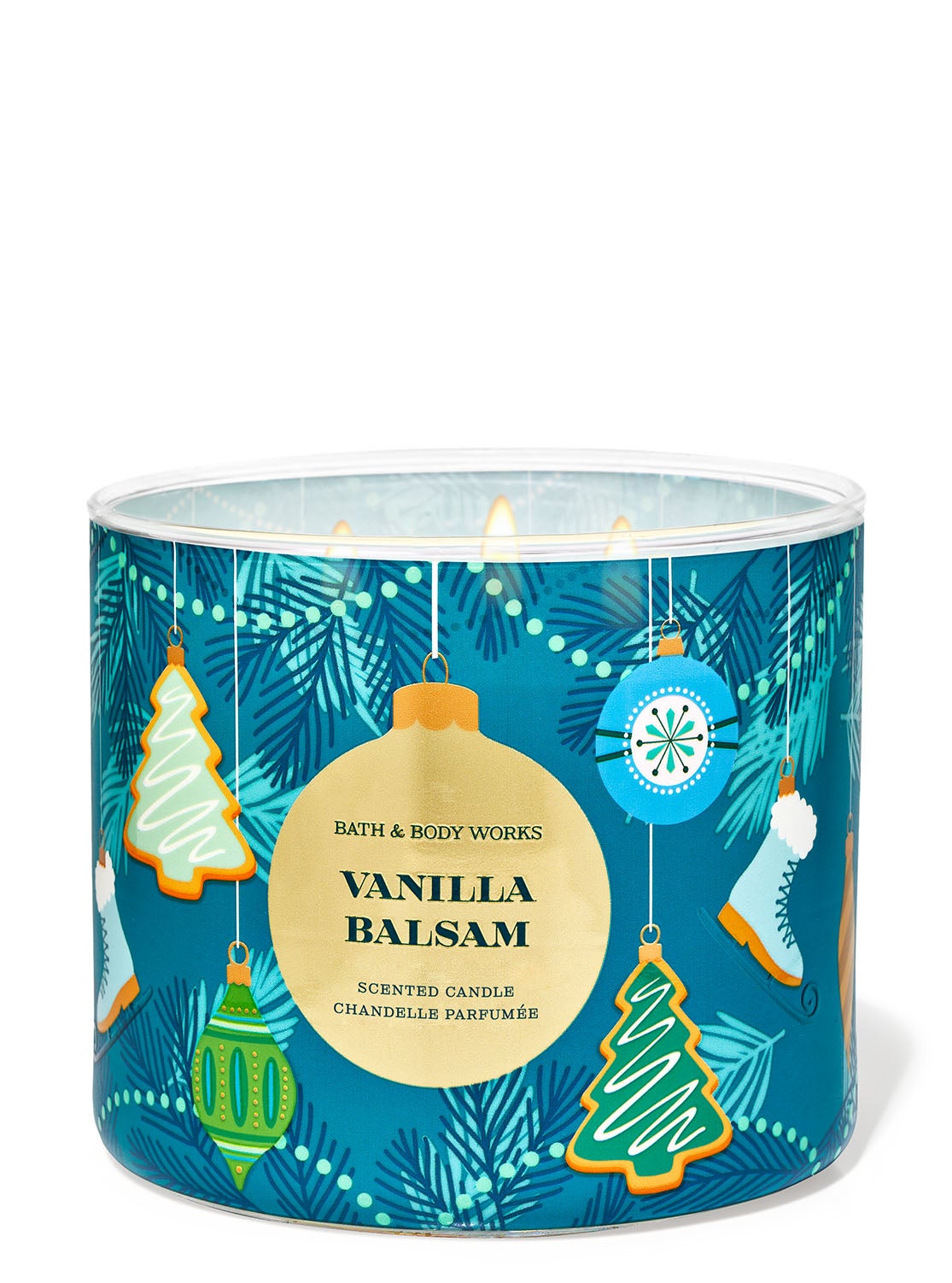 Vanilla Balsam 3Wick Candle Bath and Body Works