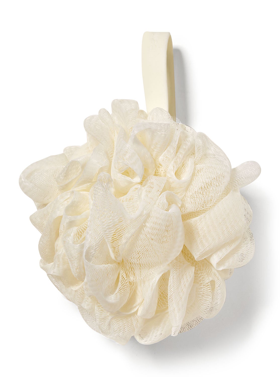 Cream Loofah Bath and Body Works