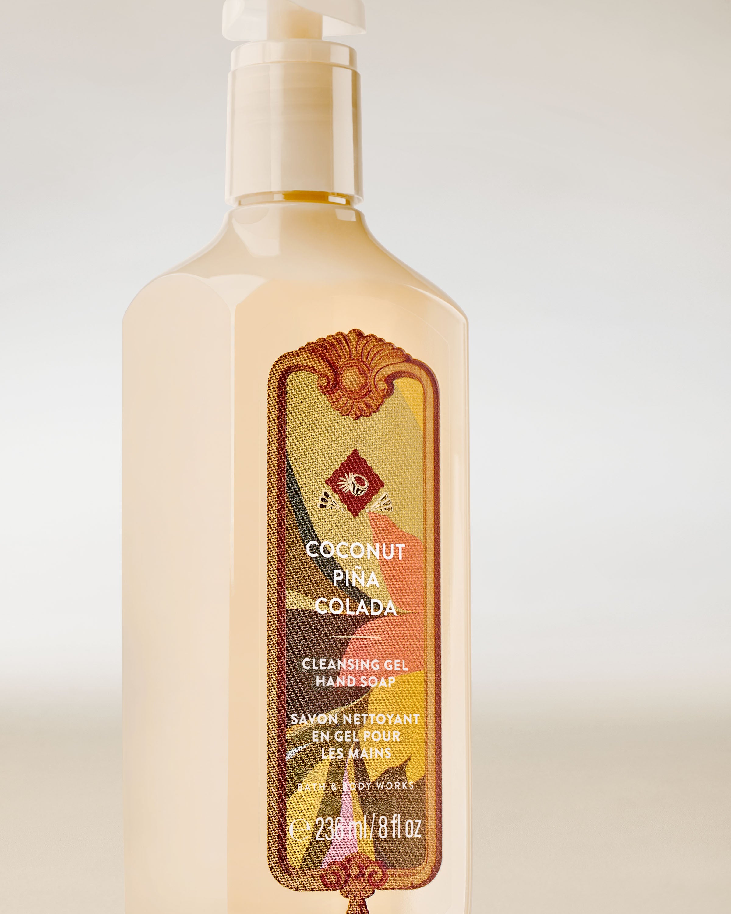 Coconut Piña Colada Cleansing Gel Hand Soap