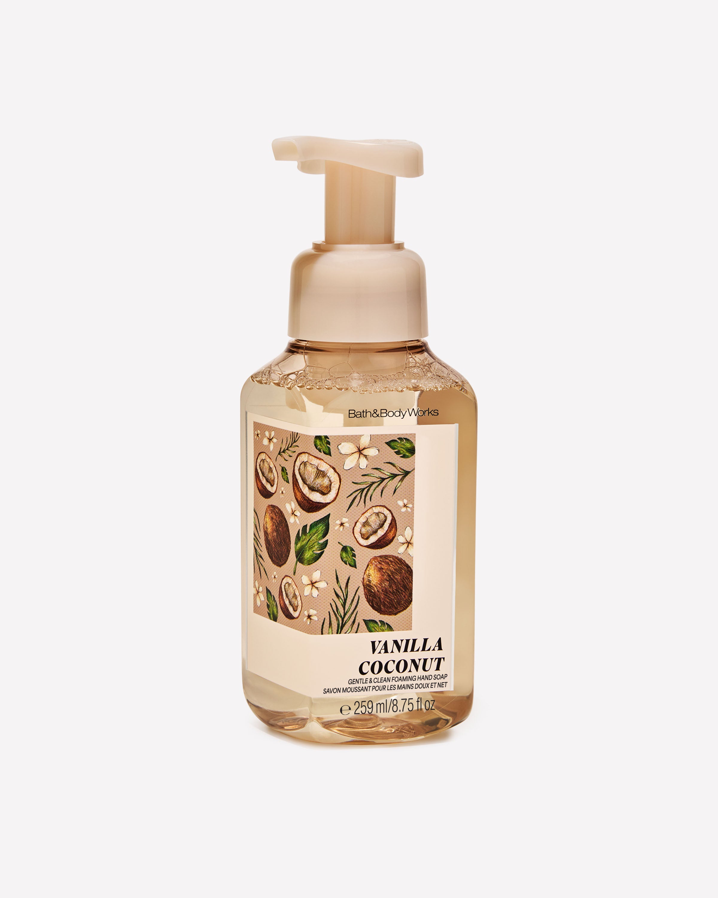 Savon moussant doux et net Vanilla Coconut
