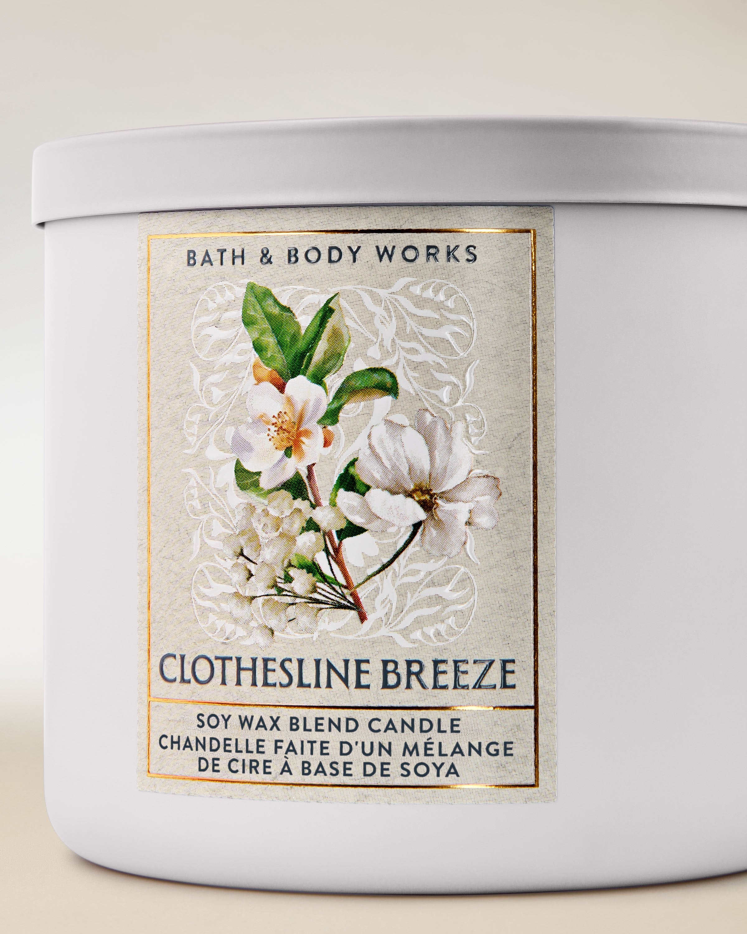 Clothesline Breeze 3-Wick Candle