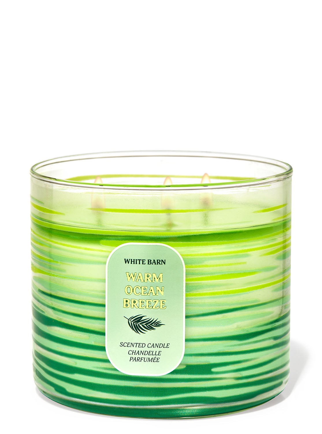 Warm Ocean Breeze 3Wick Candle Bath and Body Works