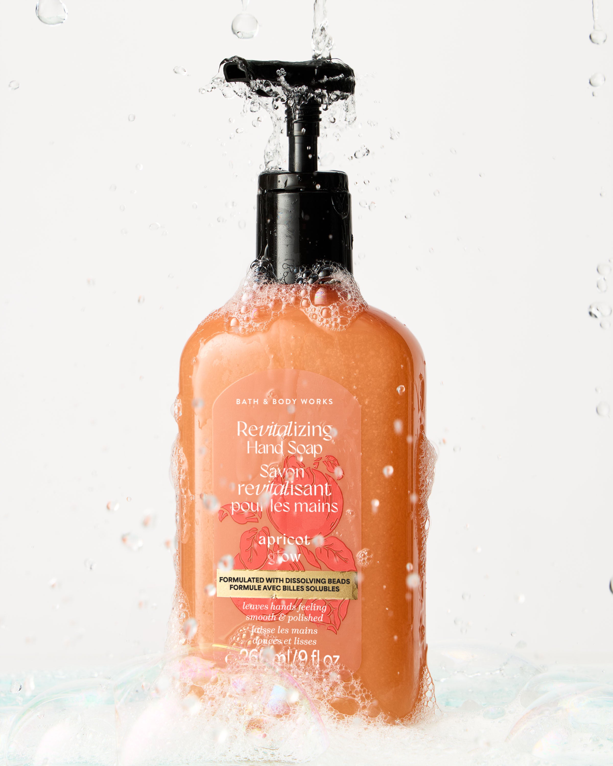 Savon revitalisant pour les mains Apricot Glow