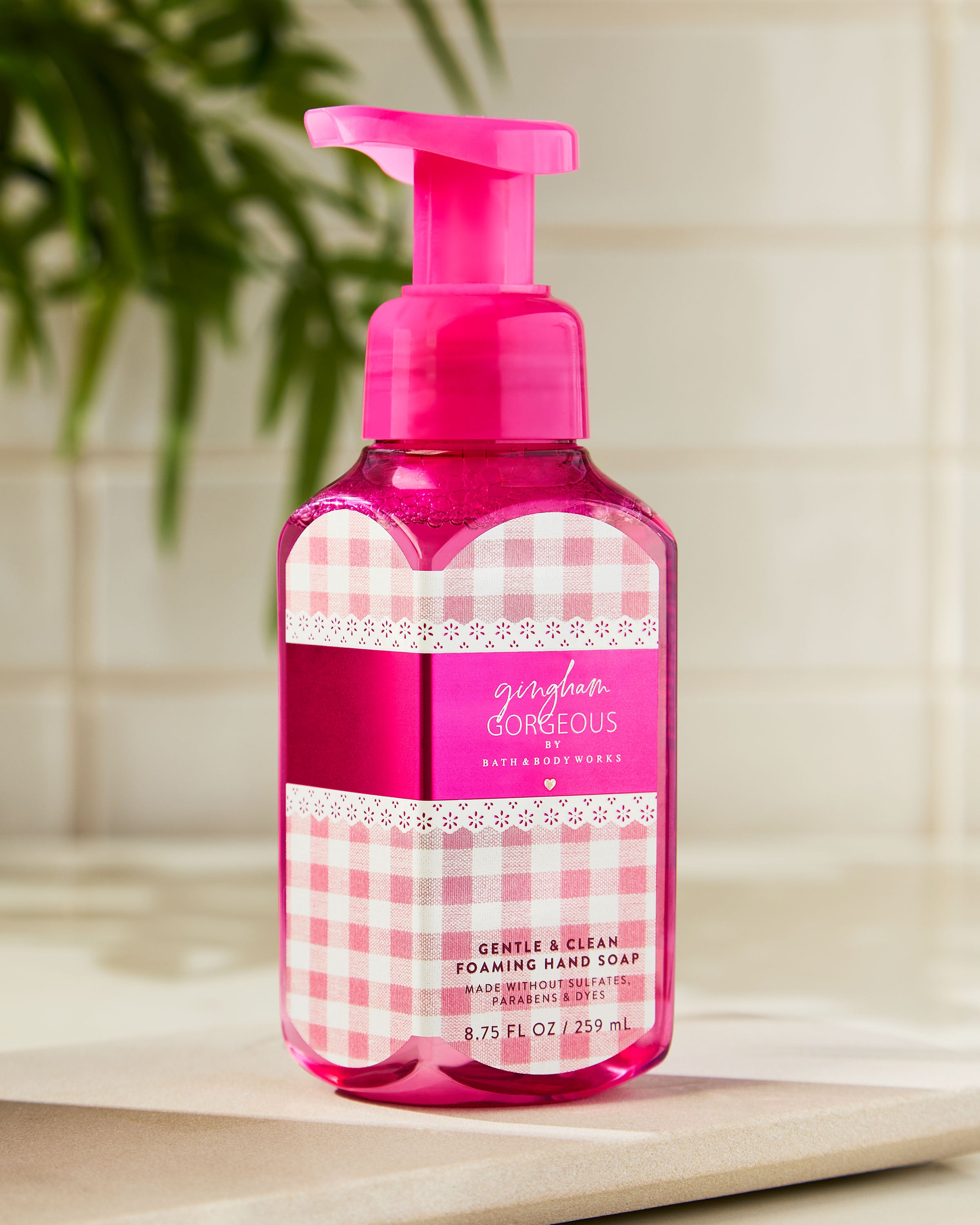 Gingham Gorgeous Gentle & Clean Foaming Hand Soap