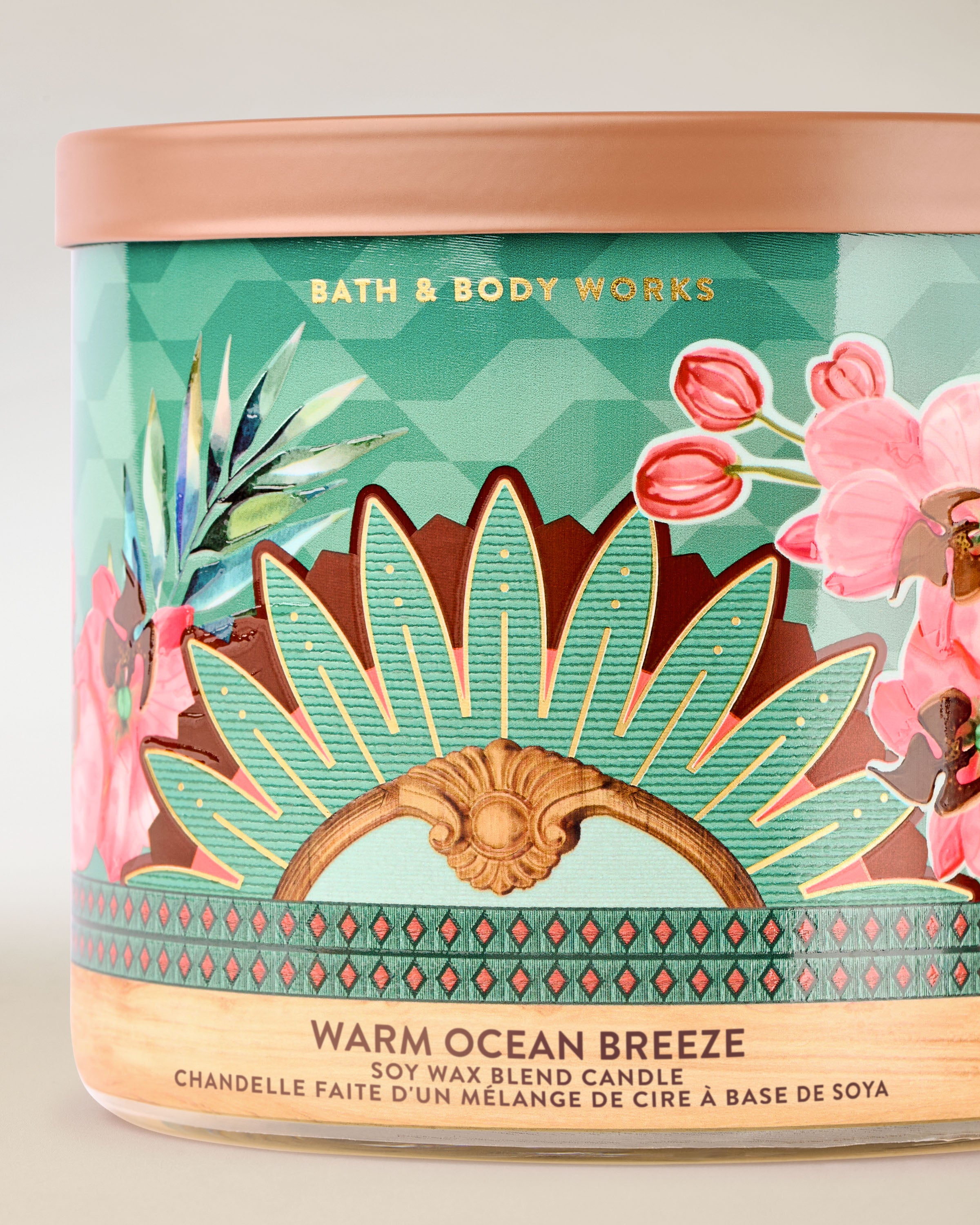 Warm Ocean Breeze 3-Wick Candle