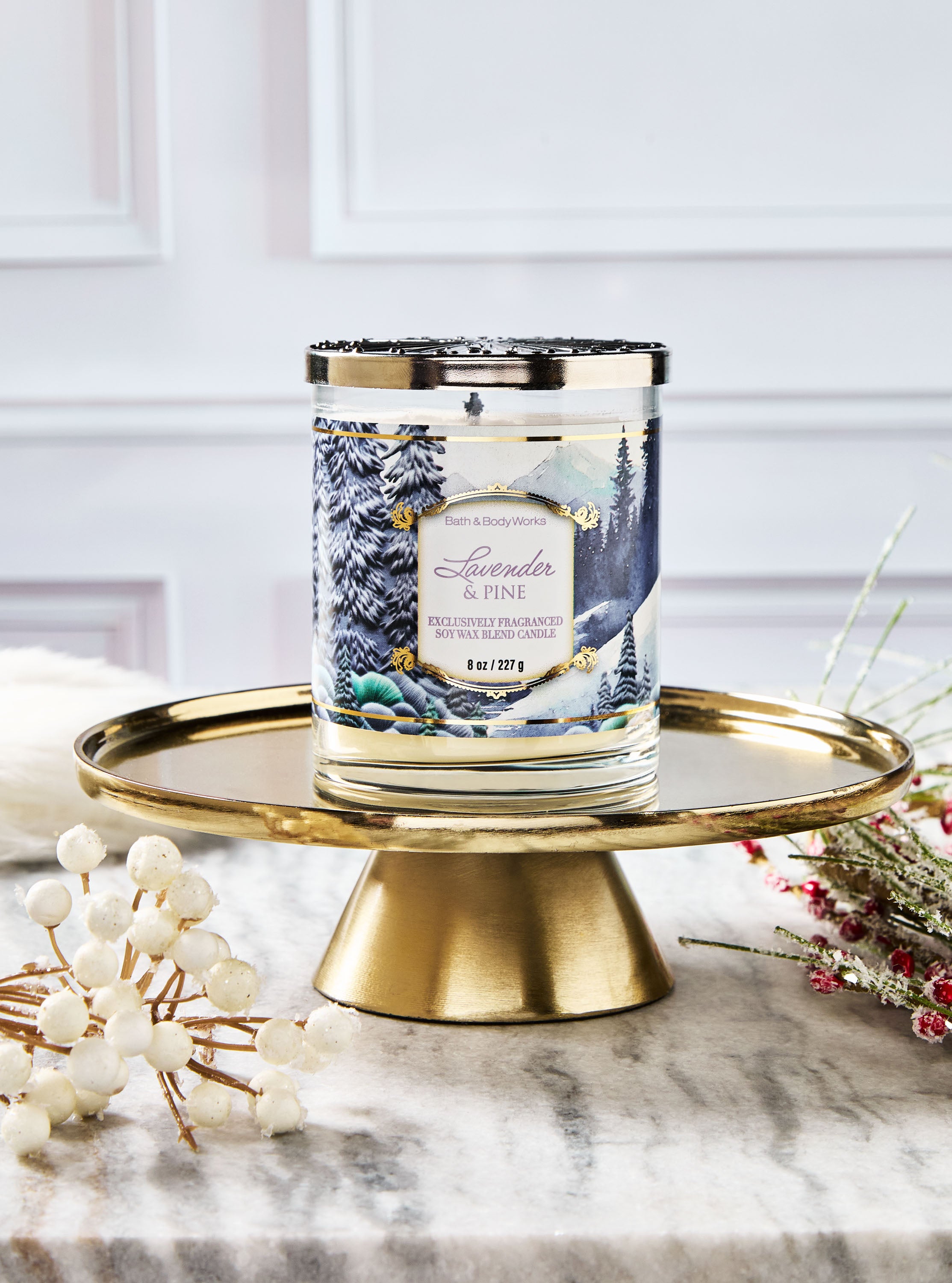 Lavender & Pine Single Wick Candle