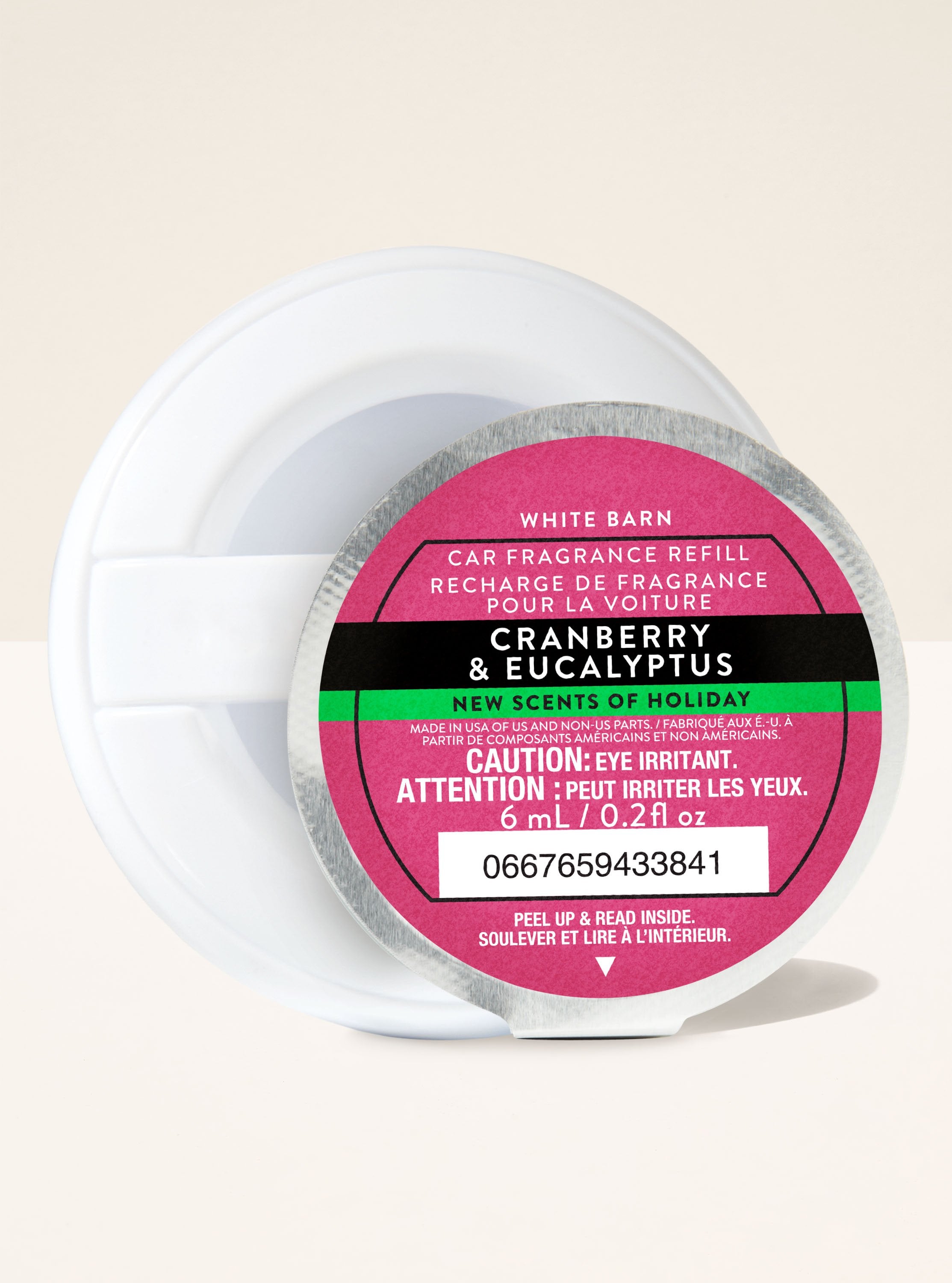 Cranberry & Eucalyptus Car Fragrance Refill