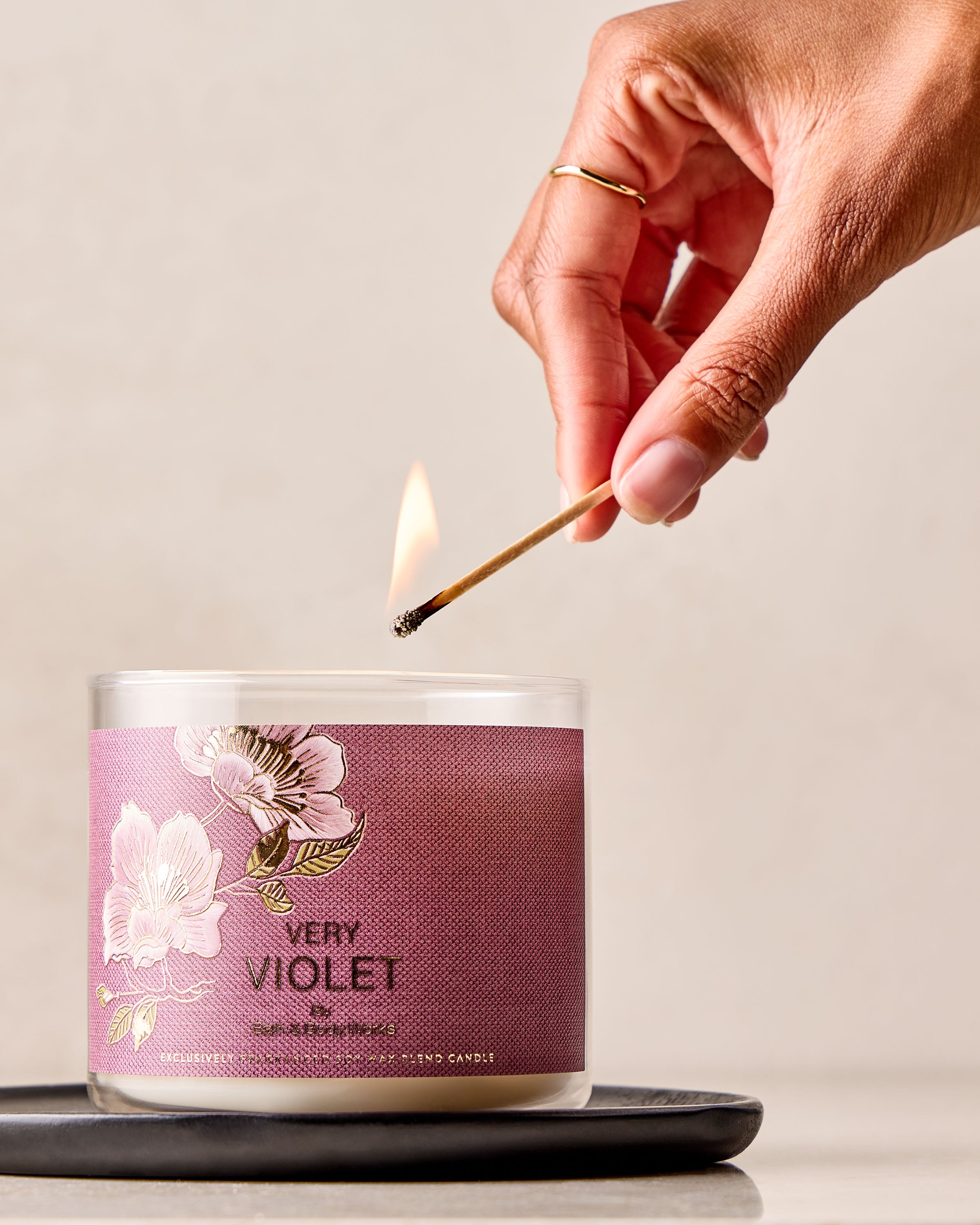 Very Violet 3-Wick Candle