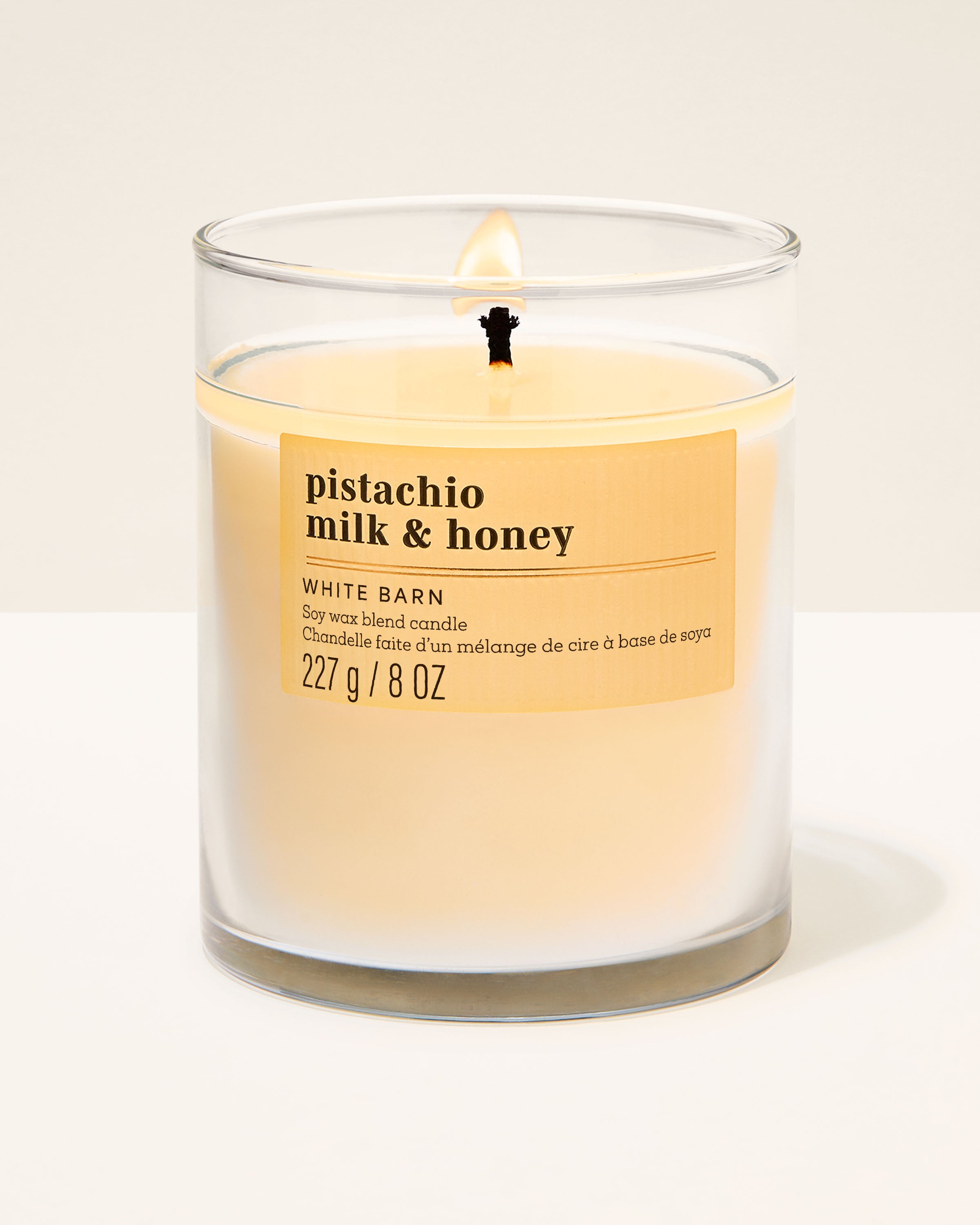 Pistachio Milk & Honey Single Wick Candle