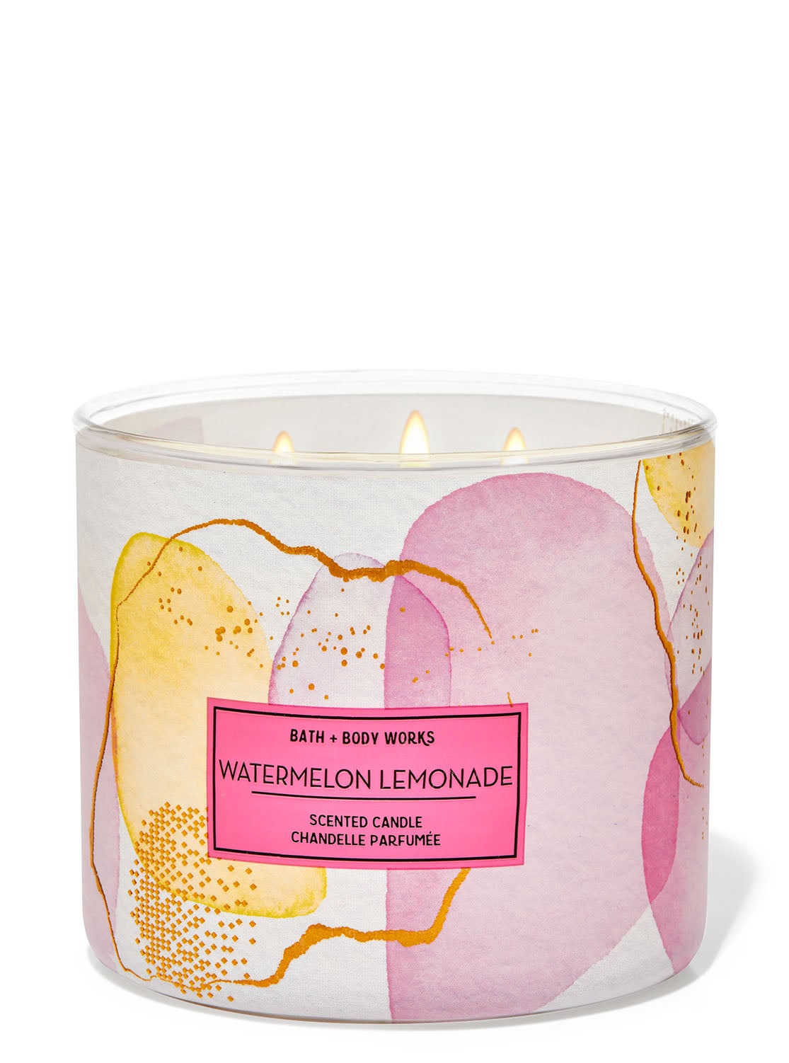 Watermelon Lemonade 3Wick Candle Bath and Body Works