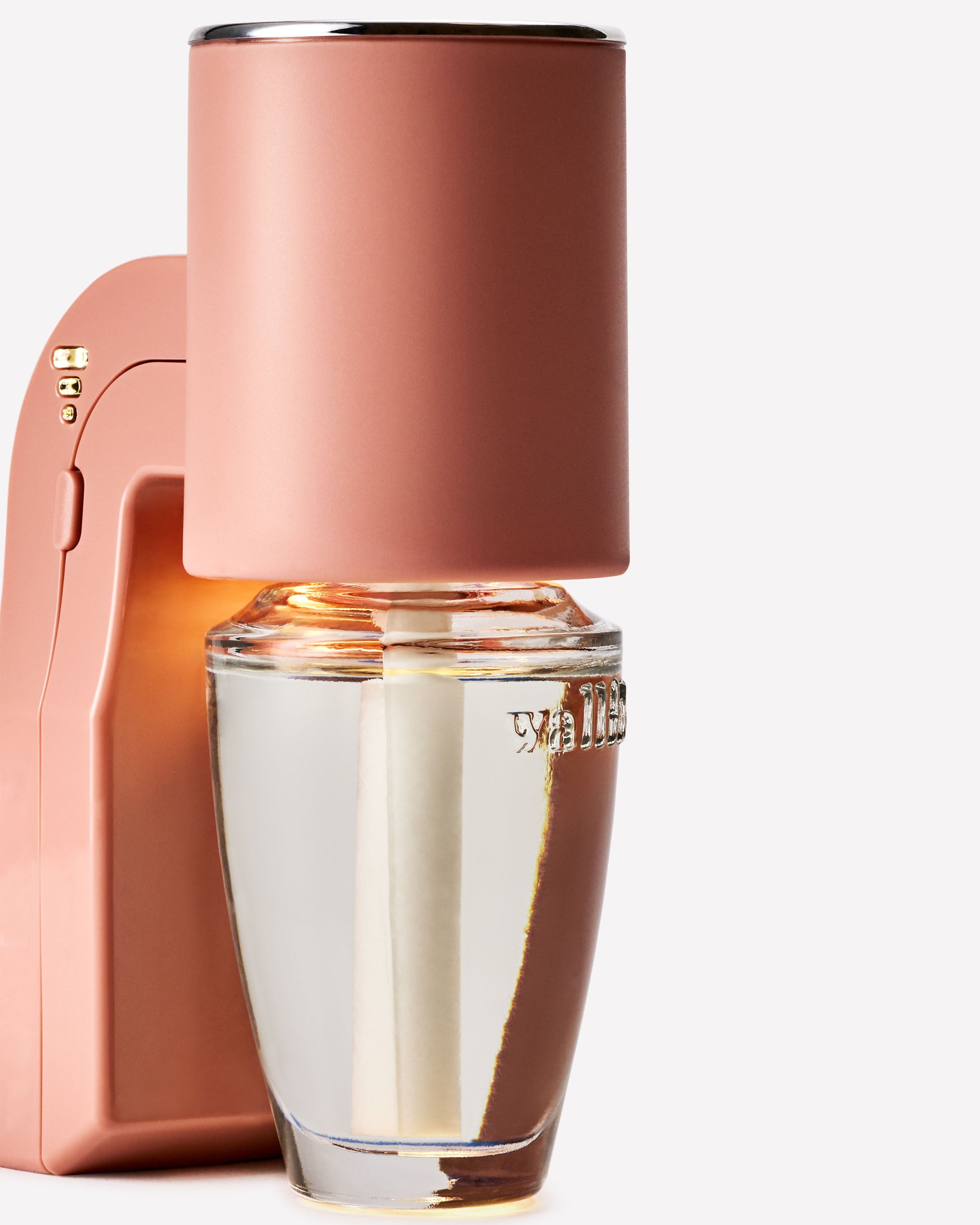Diffuseur de fragrance Wallflowers Veilleuse avec contrôle de la fragrance cylindre rose