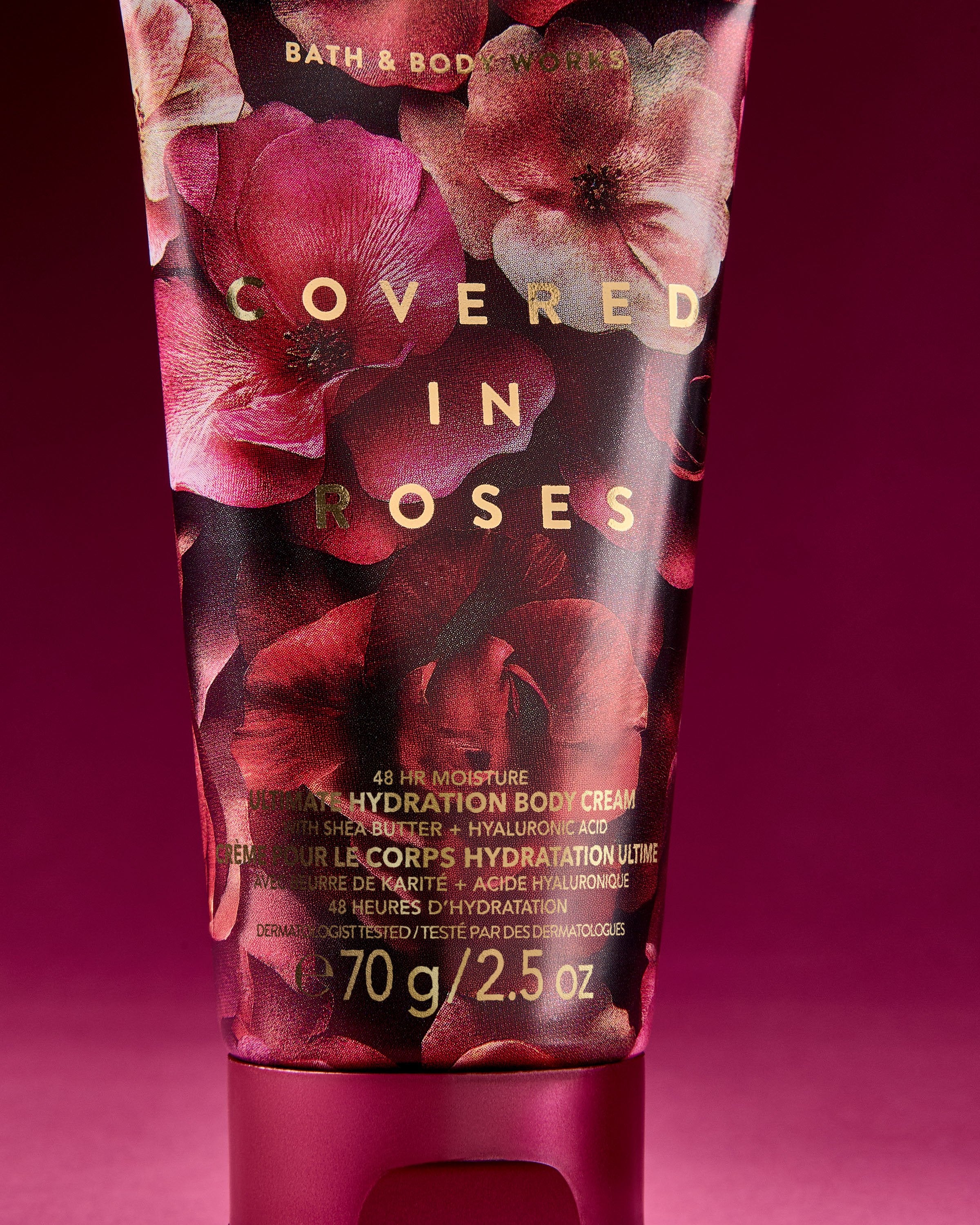 Covered In Roses Travel Size Ultimate Hydration Body Cream