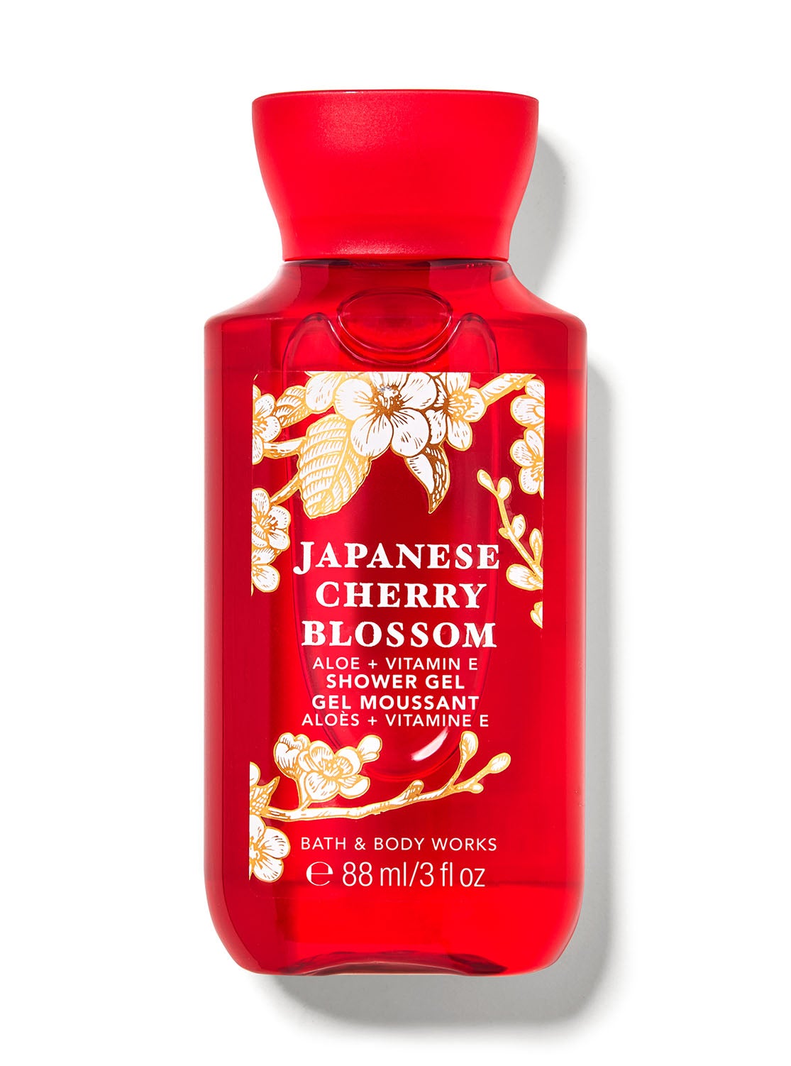 Japanese Cherry Blossom Travel Size Shower Gel Bath and Body Works
