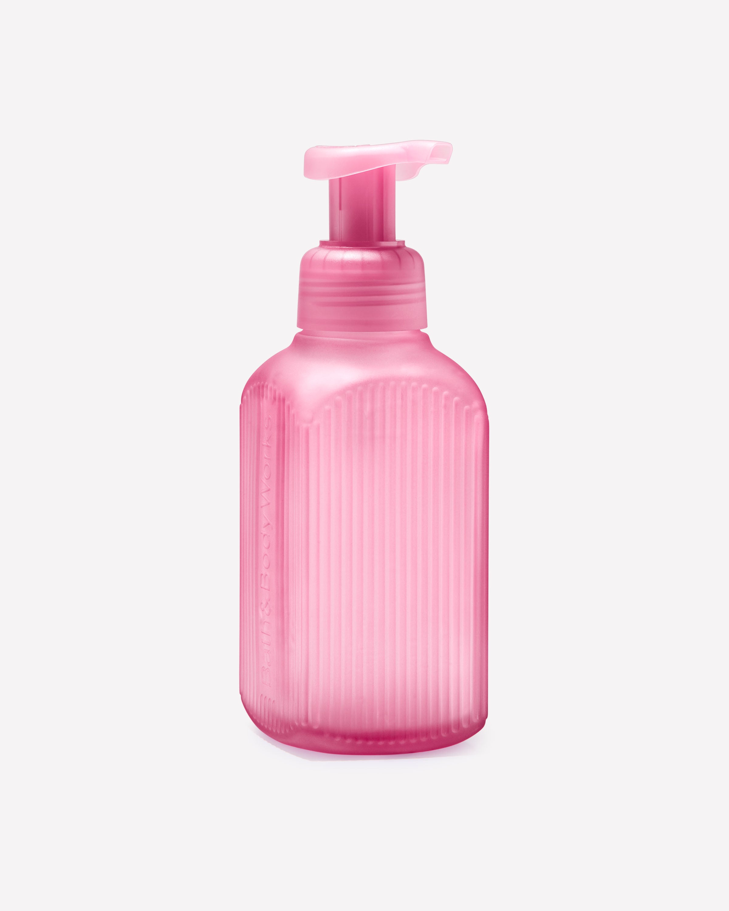 Distributeur de savon moussant Verre ondulé violet
