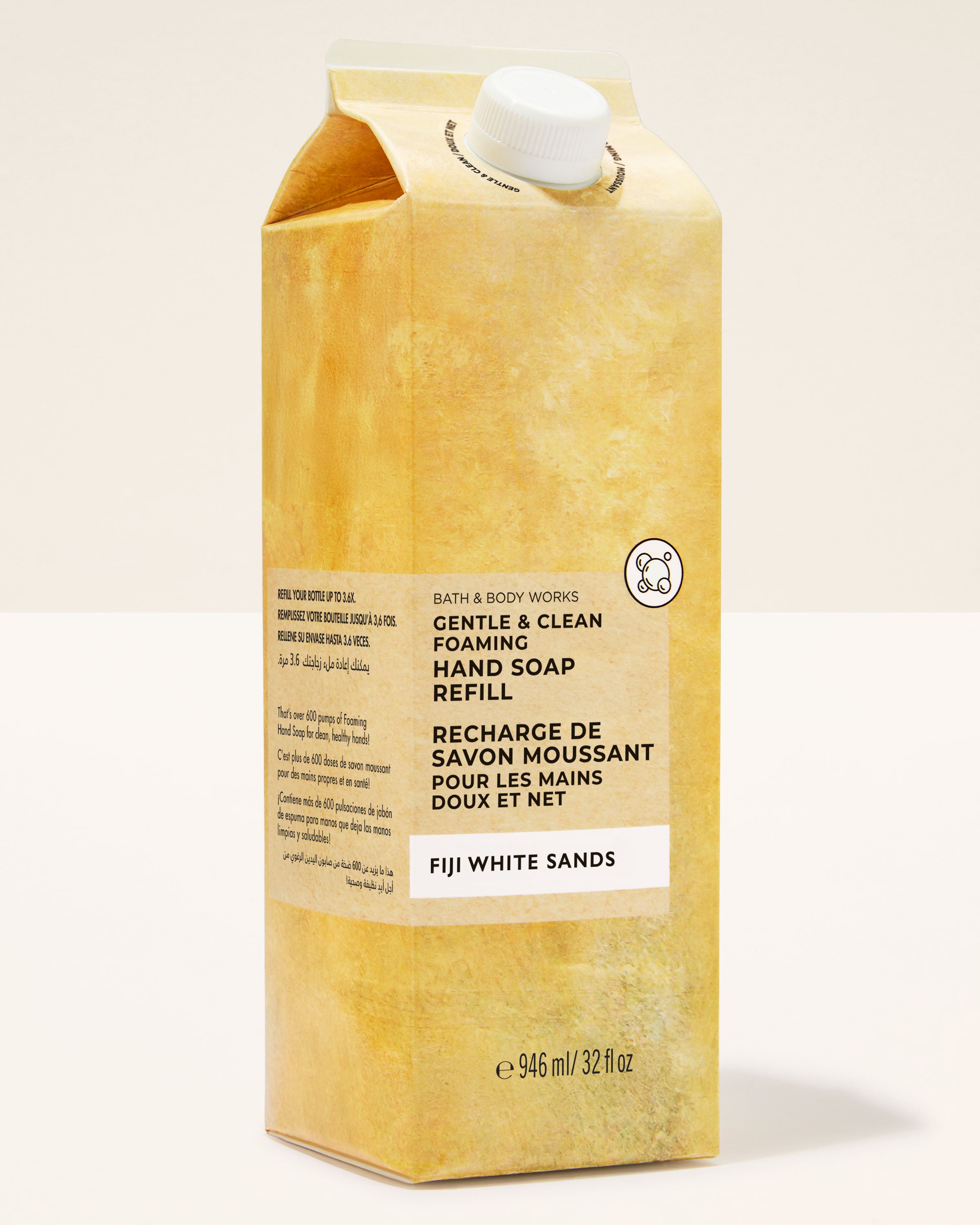 Fiji White Sands Gentle & Clean Foaming Hand Soap Refill