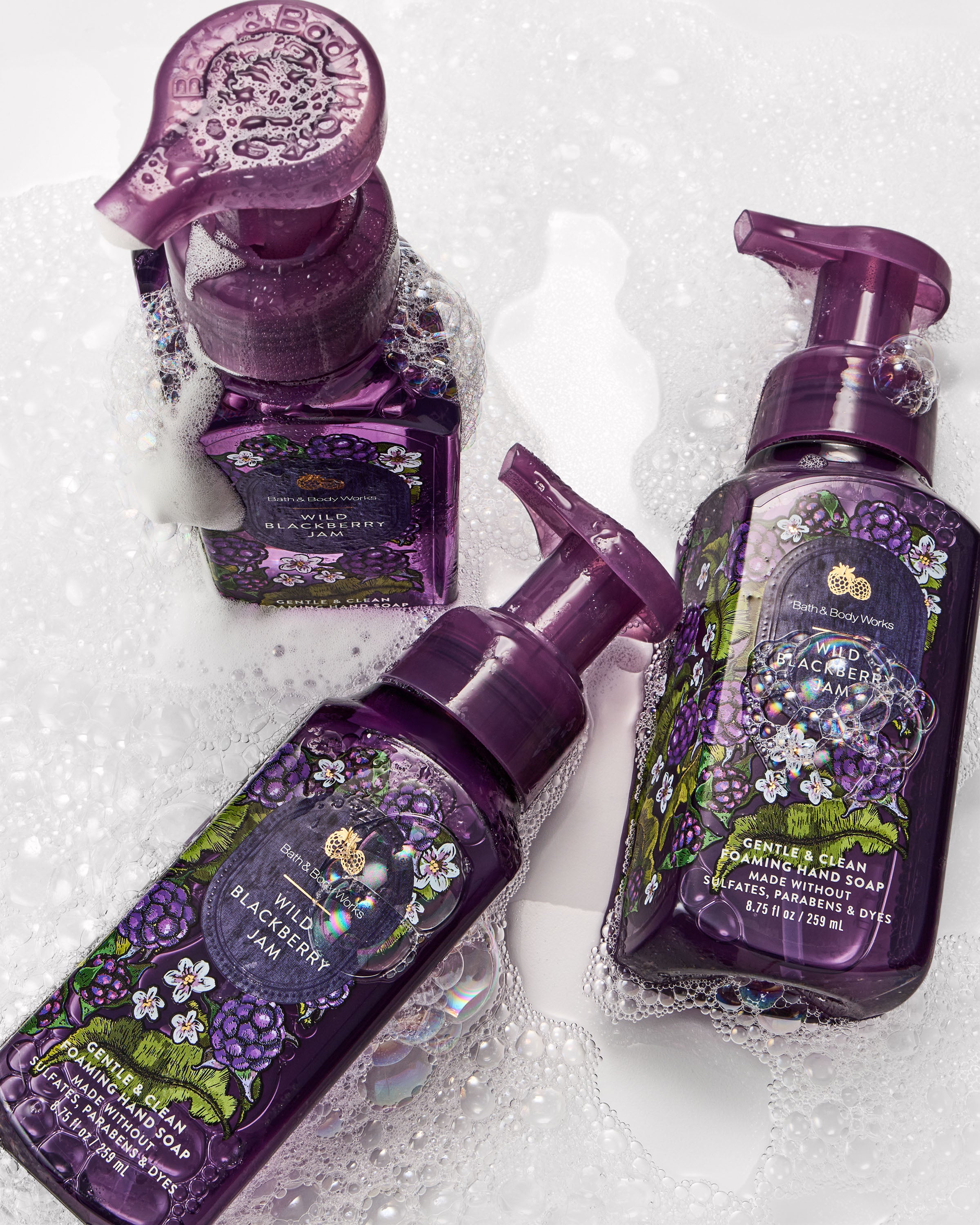 Wild Blackberry Jam Gentle & Clean Foaming Hand Soap