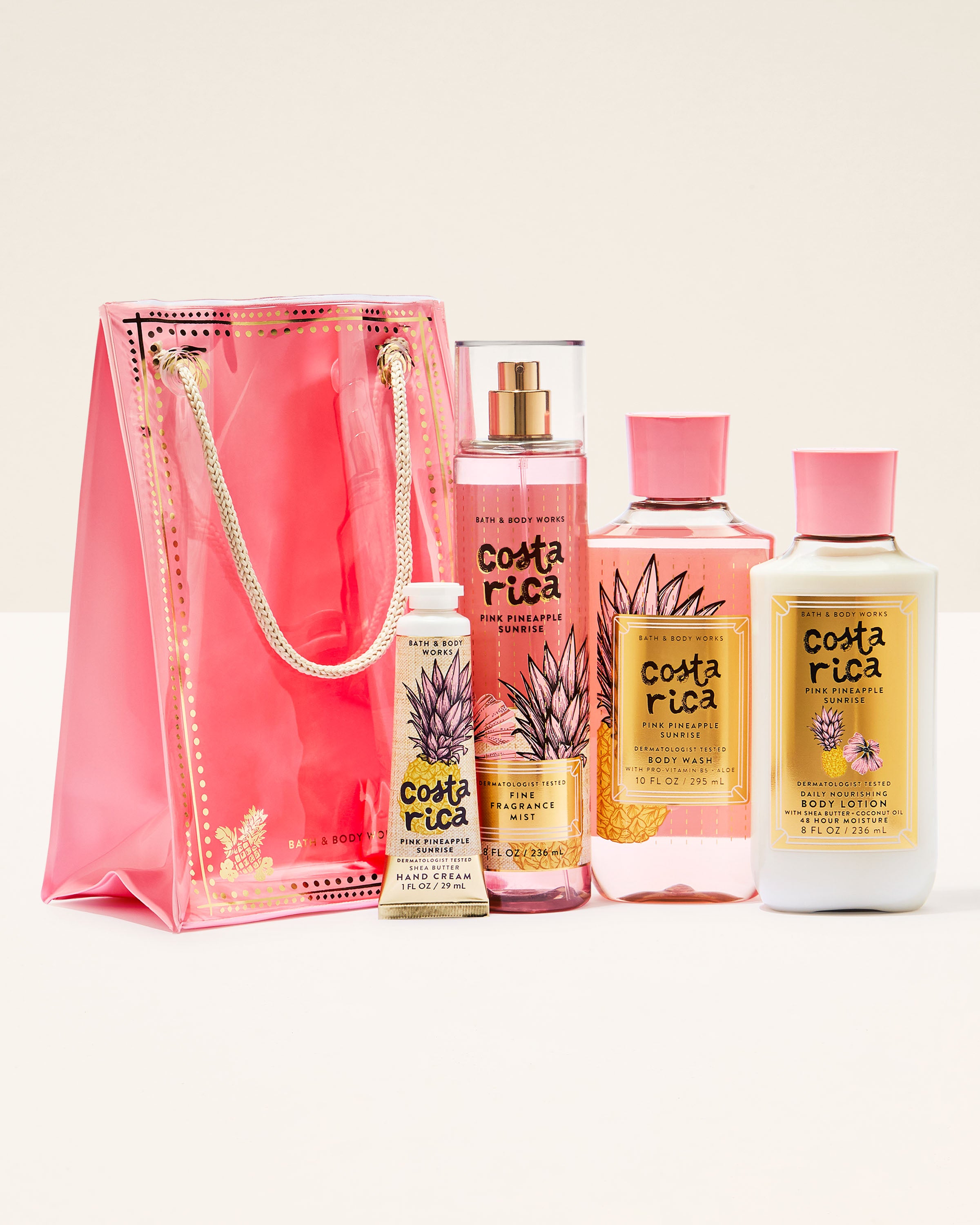 Bath & Body Works Pink Pineapple Sunrise Gift Set | Place Rosemère